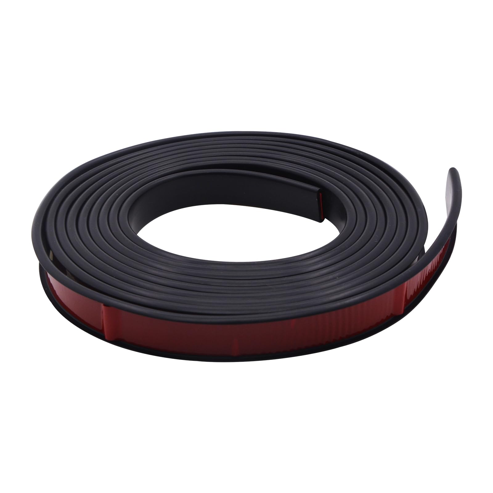 13ft U-Shape Edge Banding - Self Adhesive TPE Flexible Furniture Edge Protector for Cabinet Repair & Furniture Restoration (18mm, Black) - Perfect for Home Improvement & DIY Projects
