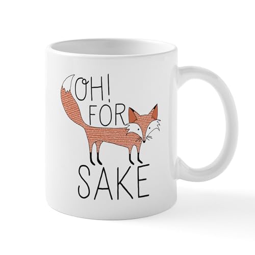 White - Oh! For Fox Sake Mugs