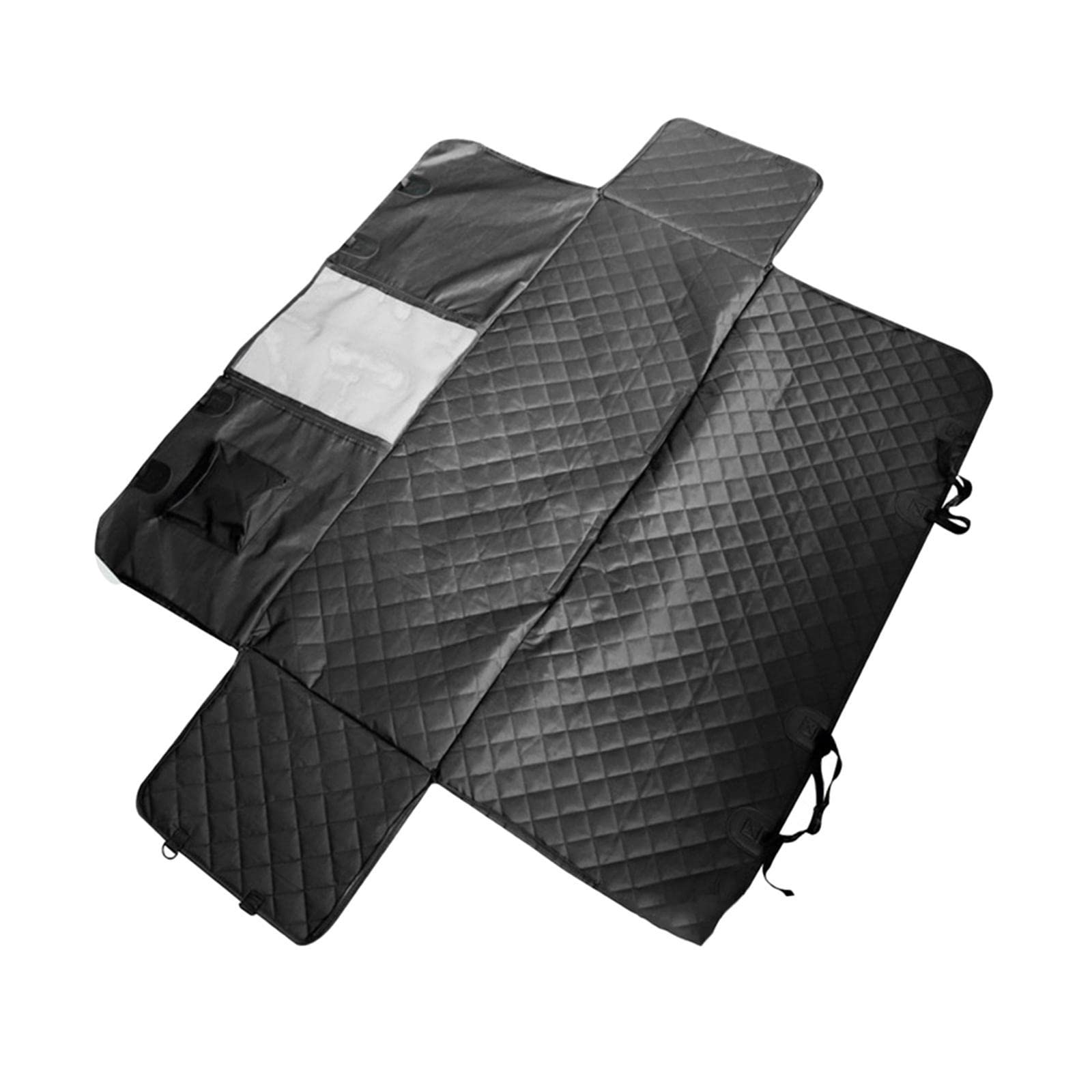 LYLA Dog Car Seat Cover - Waterproof Pet Back Seat Protector for Travel, Truck & Van - Durable Hammock Style Boot Mat for Dogs - Perfect for Road Trips & Outdoor Adventures
