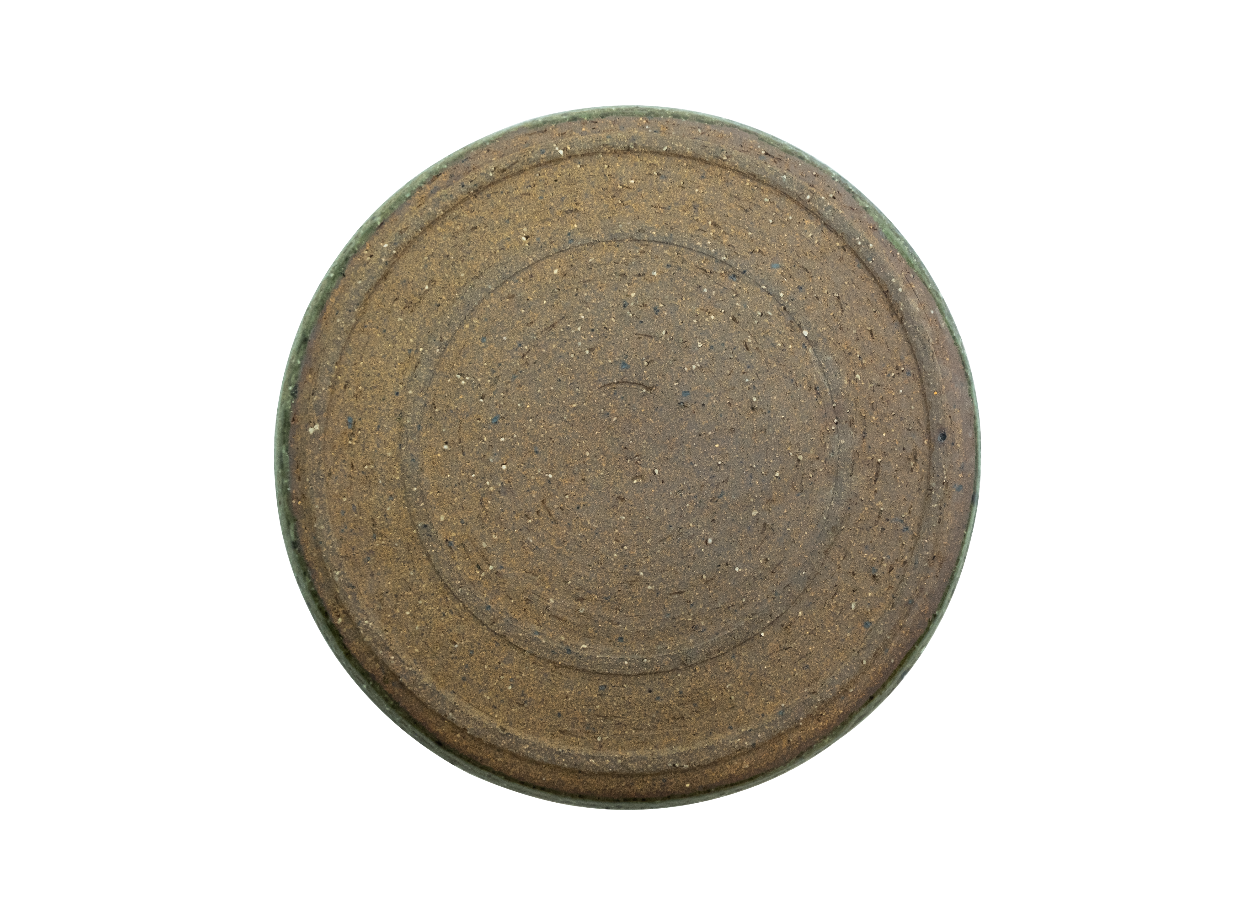 Komon Shinohara Hakeme Flat Plate - Handcrafted Japanese Ceramic Dinner Plate for Sushi, Salad & Dessert | Elegant Dining & Home Decor