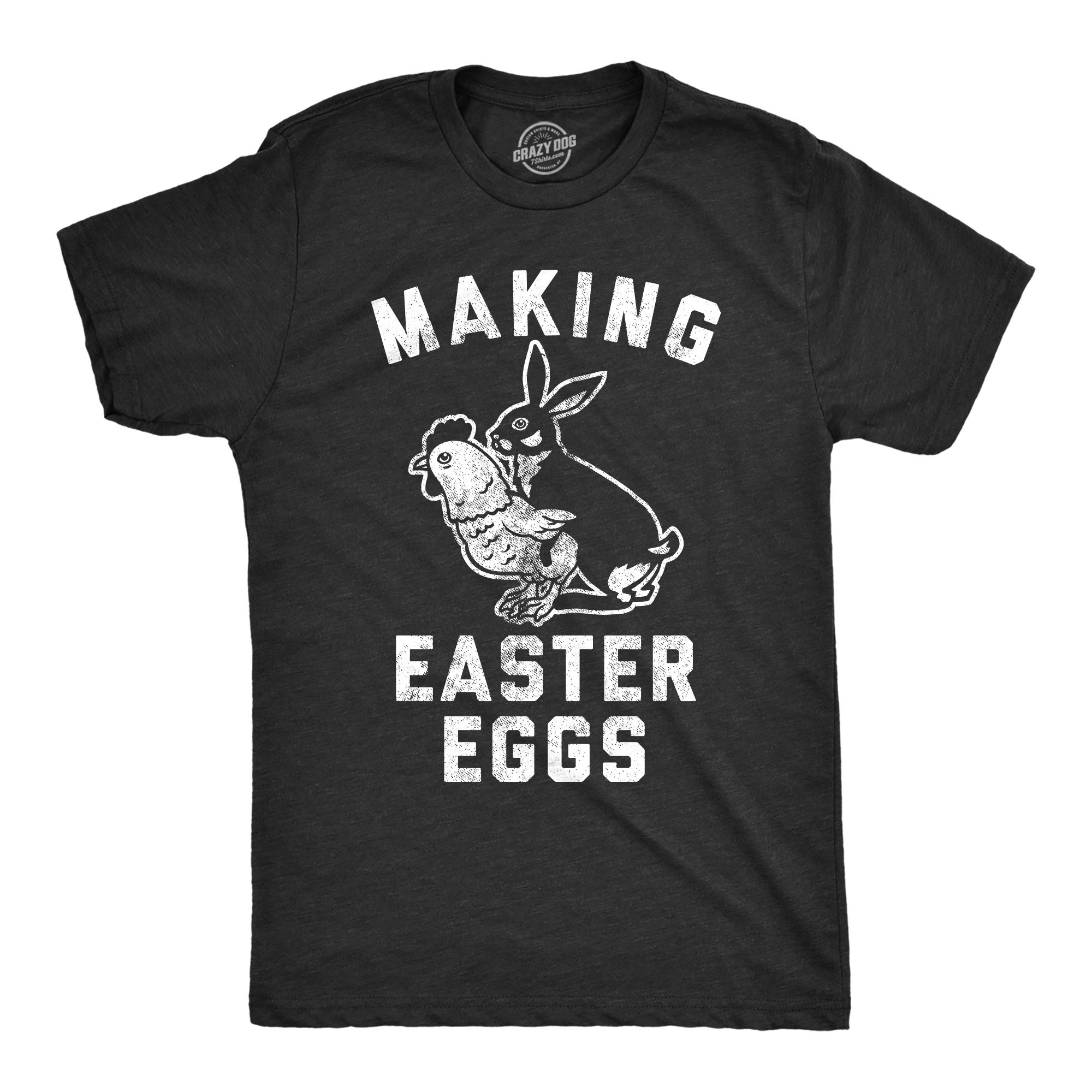 Funny Easter Bunny T-Shirt for Men - Offensive Novelty Tee with Saying - Perfect for Easter Parties & Prank Gifts