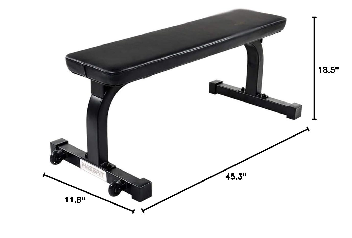 Adjustable Weight Bench for Home Gym - Multi-Position Folding Workout Bench for Strength Training (Flat/Incline/Decline) | Perfect for Full Body Workouts, Weightlifting & Home Fitness | Ideal for Small Spaces & Compact Home Gyms