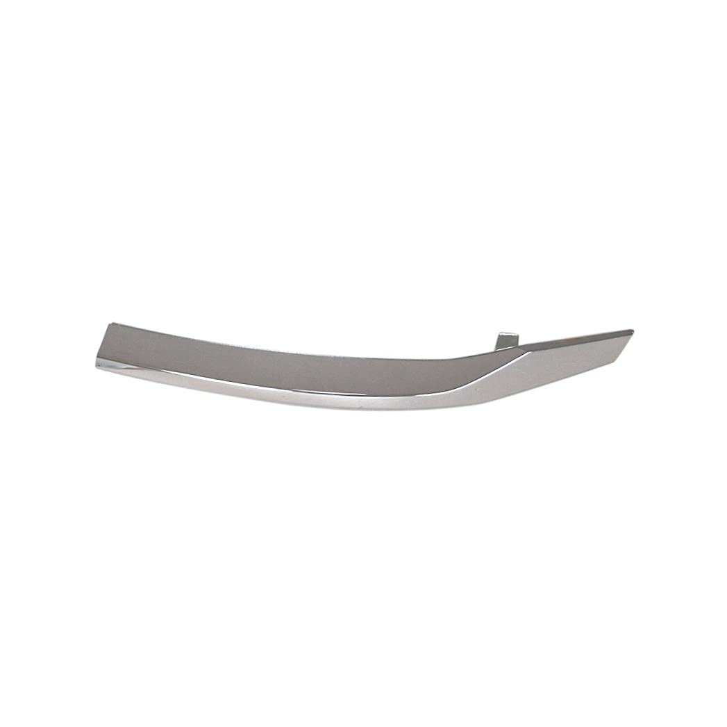 Chrome Front Grille Trim & Upper Grill Extension - Left Driver Side Compatible with Honda CR-V 2015 2016 | Perfit Liner Replacement Part for Enhanced Style & Protection | Perfect for Car Customization & Off-Road Adventures