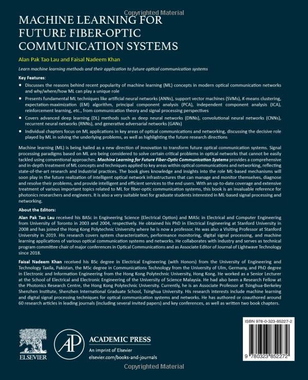 Machine Learning for Future Fiber-Optic Communication Systems | AI-Powered Network Optimization | High-Speed Data Transmission Solutions for Telecom & Data Centers