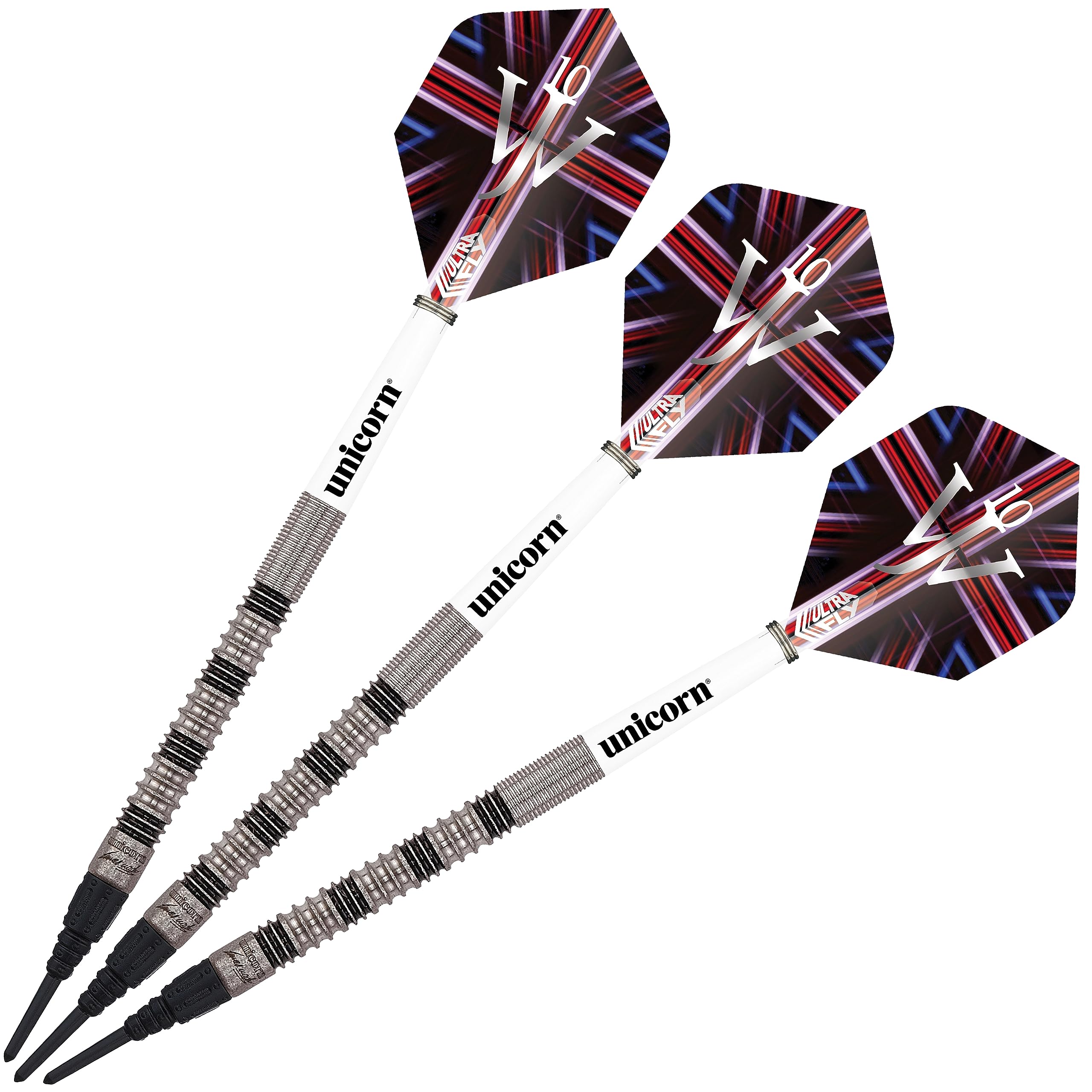 UNICORN Soft Tip Darts Set 70% Tungsten Barrels - Professional Steel Tip Darts for Adults - 18g/20g Weight Options with Epic Soft Tips & Premium Gift Packaging - Perfect for Home Bars, Game Rooms & Competitive Play
