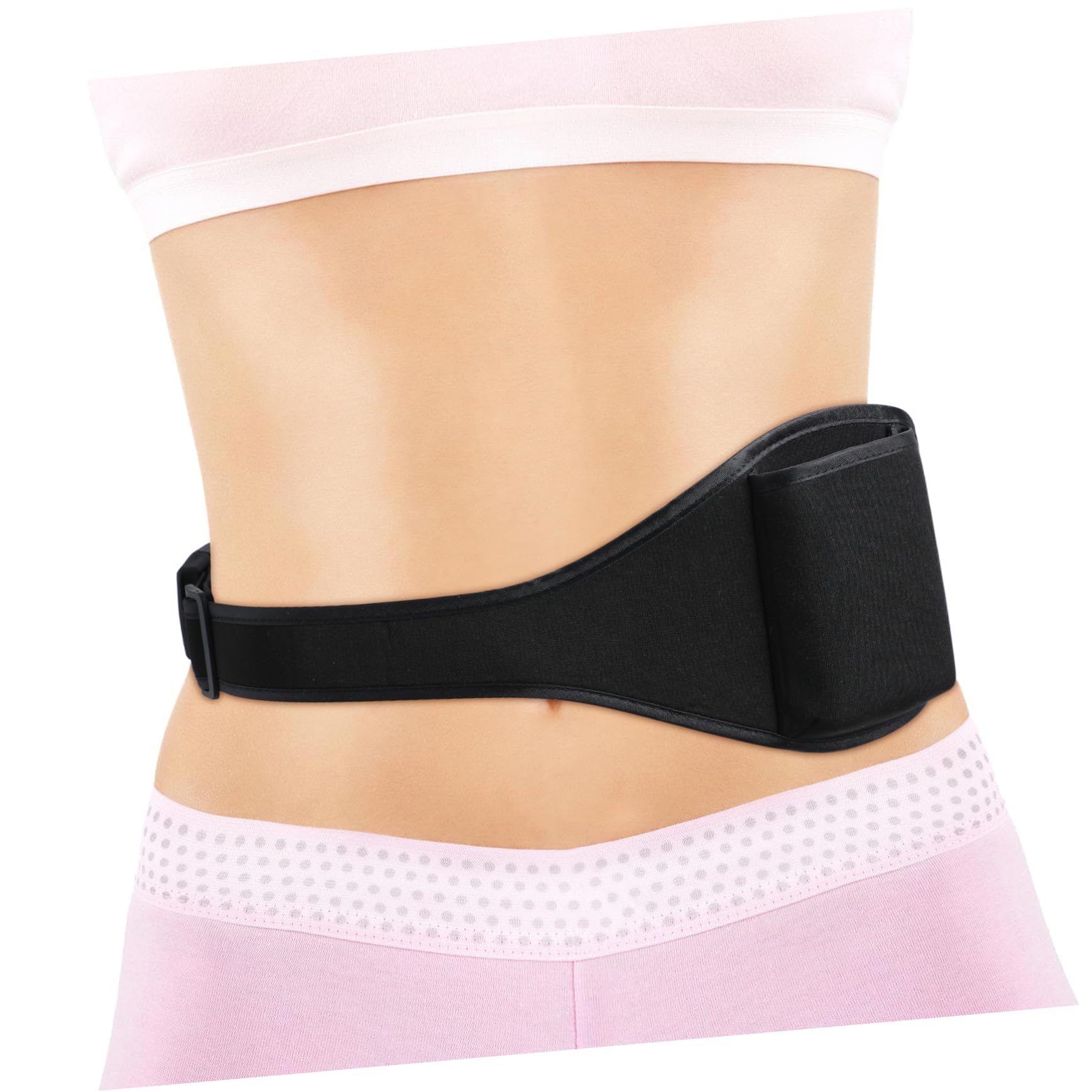 Microphone Carrier Belt - Secure Mic Holder Pouch for Fitness Instructors, Theater, Speakers, Events, and Outdoor Activities - 60X14X1cm
