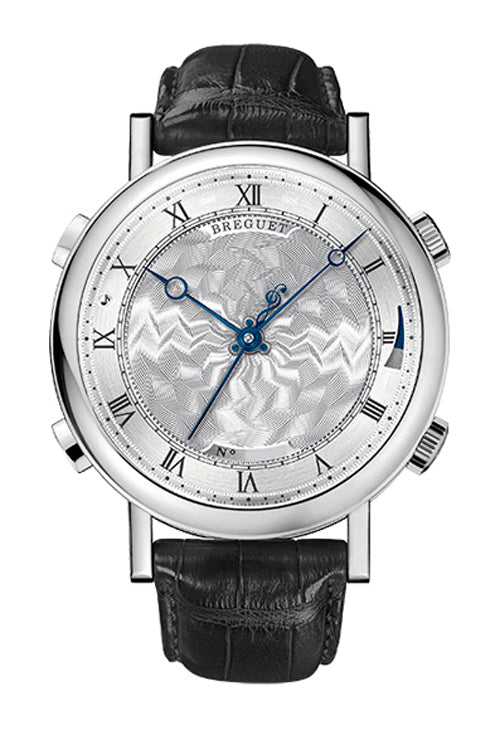 Breguet La Musicale 7800 18K White Gold Luxury Men's Watch - Elegant Dress Watch for Business, Formal Events & Special Occasions