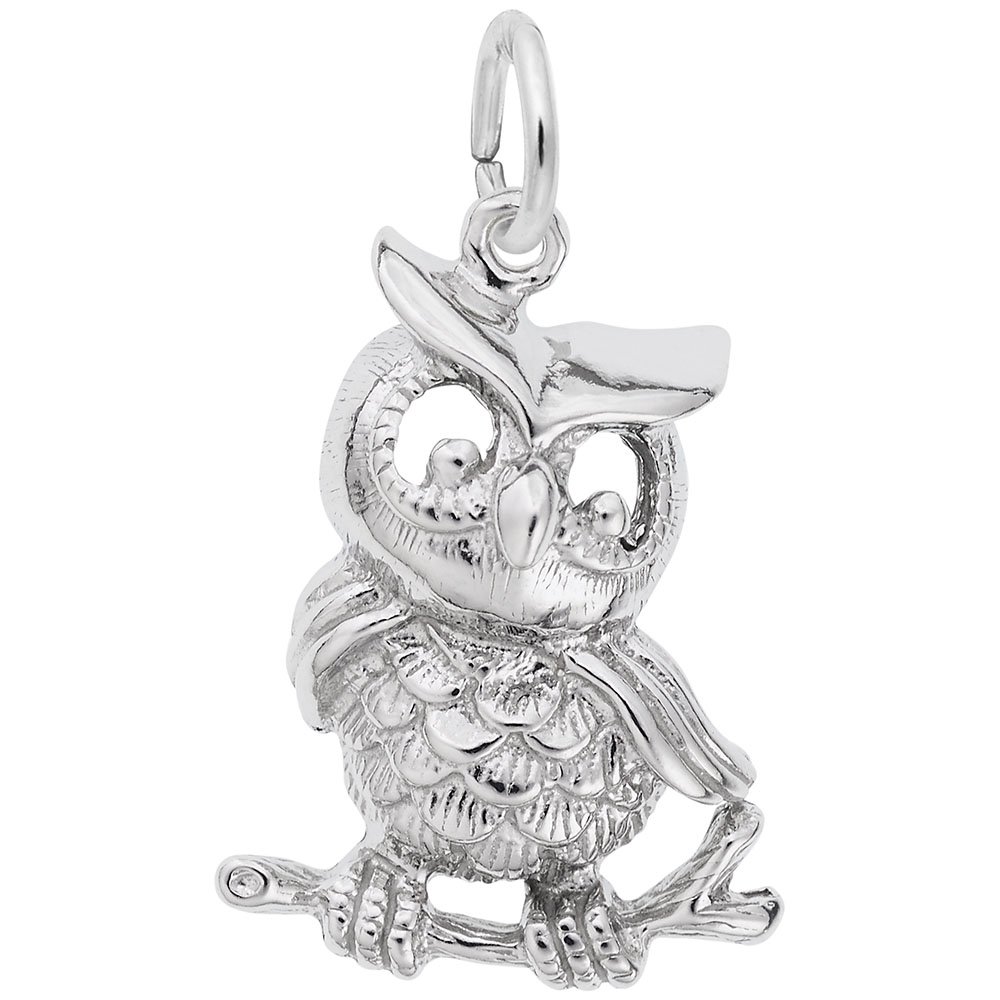 Owl Charm Pendant for Bracelets & Necklaces - Handmade Jewelry for Women, Girls - Perfect for Gifts, Boho Style & Everyday Wear