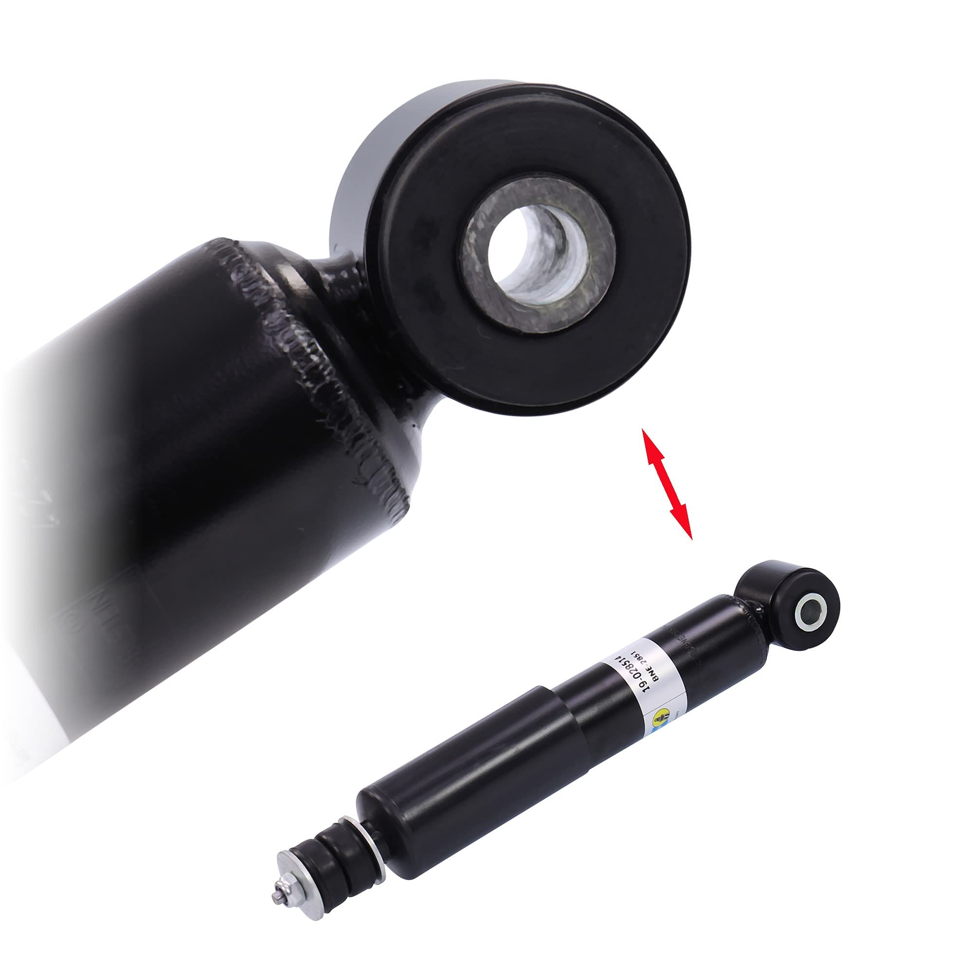 Bilstein 19-028514 Shock Absorber - Heavy Duty Replacement for Smooth Ride - Perfect for Trucks, SUVs and Off-Road Vehicles