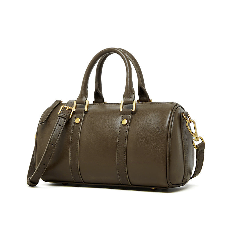 Genuine Leather Crossbody Shoulder Bag for Women - Stylish Tote Handbag with Adjustable Strap, Perfect for Work, Travel & Everyday Use