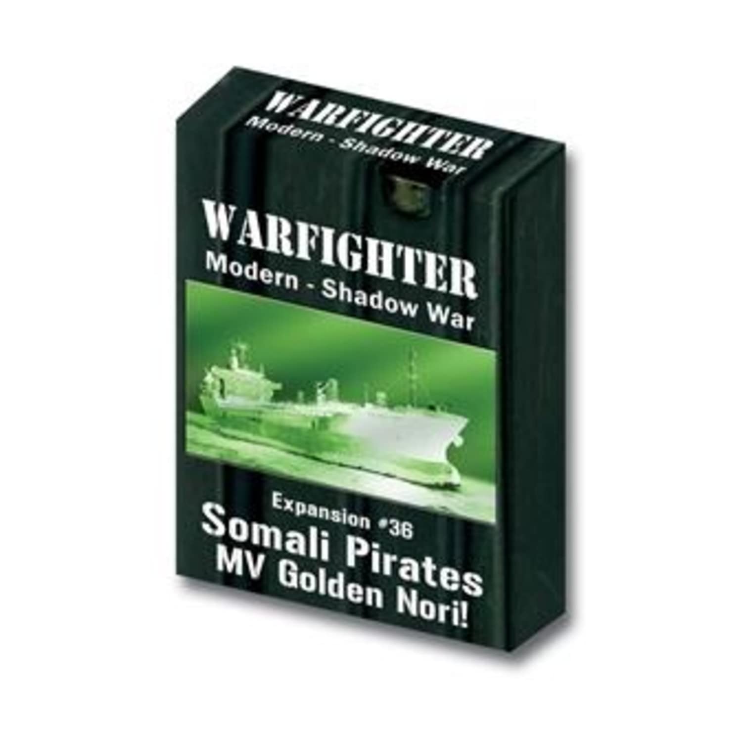 Warfighter: Modern Shadow War Expansion 36 - Somali Pirates MV Golden Nori Board Game | Strategic Military Card Game for Adults | Perfect for Game Nights & Military Enthusiasts