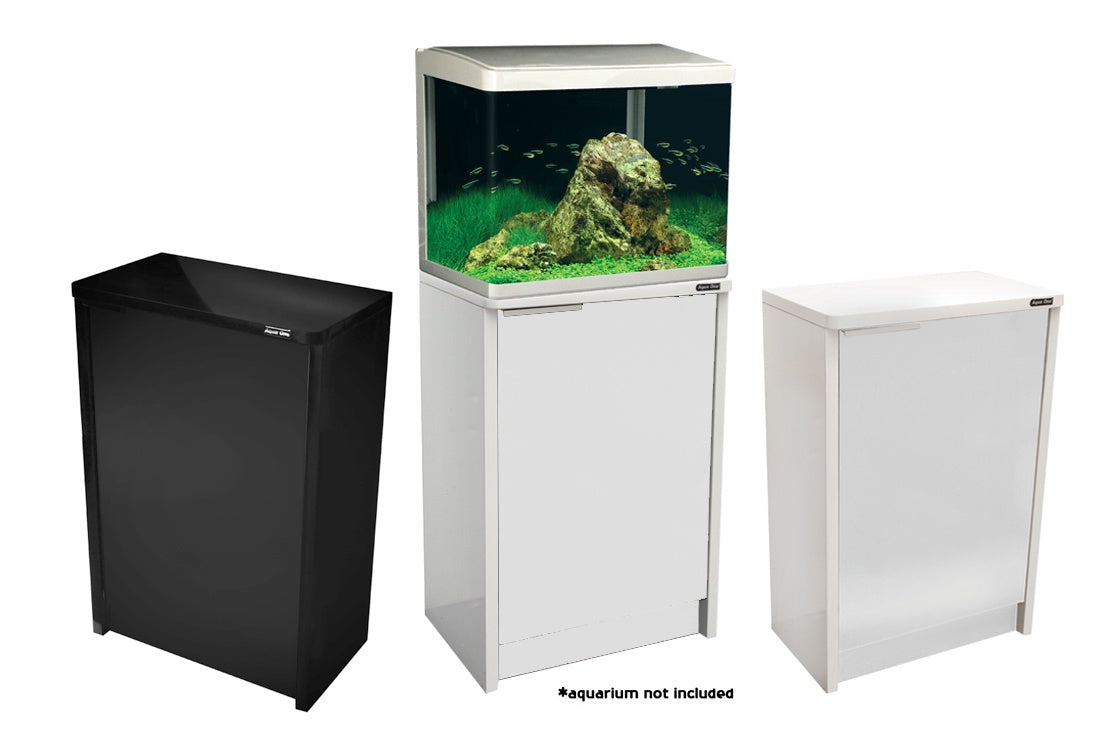 Aqua One Lifestyle 127 White Aquarium Cabinet - Perfect for Home & Office Fish Tank Setup