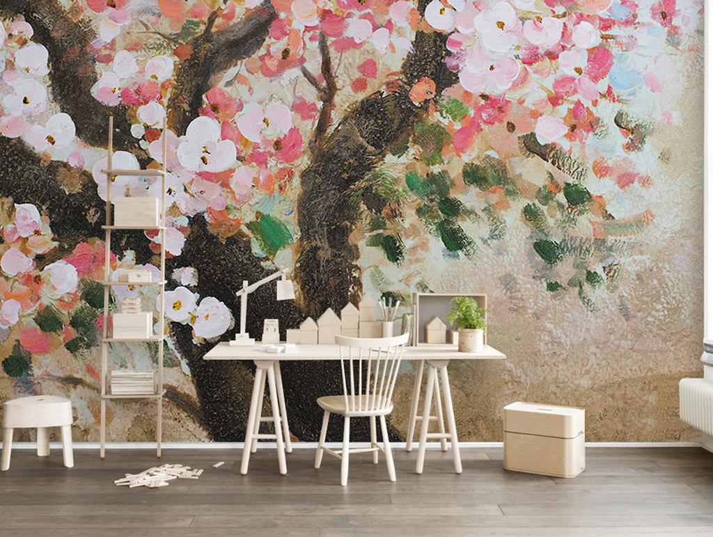Artistic Tree Large Wallpaper Murals - Nature-Inspired Wall Decor for Living Room, Bedroom & Office | Peel and Stick Removable Wallpaper