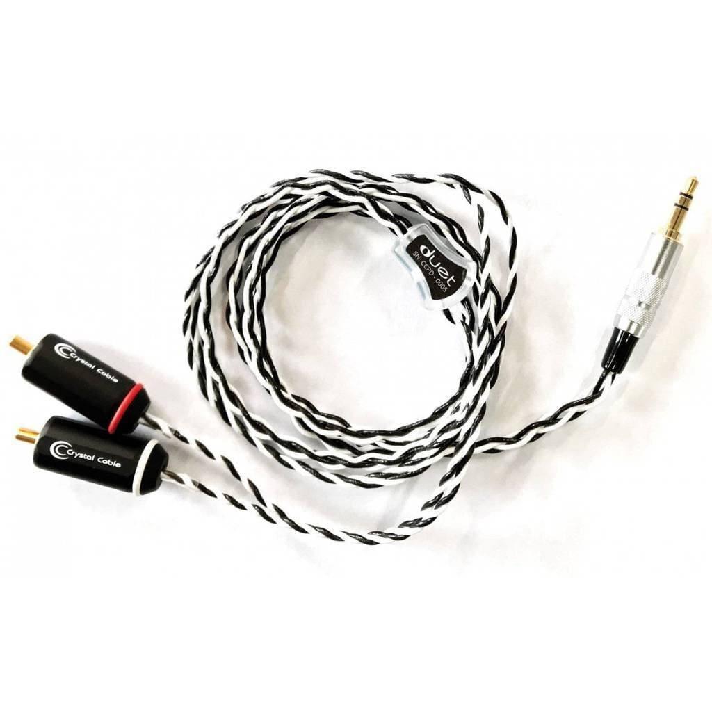 Premium Crystal Cable DUET for Focal Utopia Headphones - High-End Audio Upgrade for Audiophiles & Studio Professionals - Perfect for Home Listening & Professional Recording Sessions
