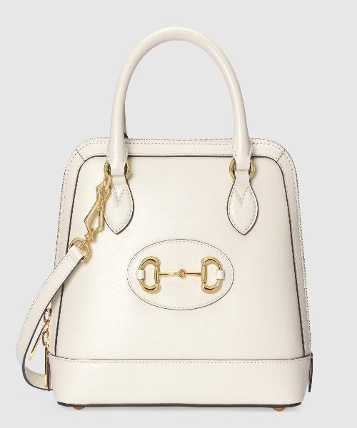 Gucci 1955 Horsebit Small Top Handle Bag in White - Luxury Leather Shoulder Bag for Women, Perfect for Work, Date Night & Special Occasions