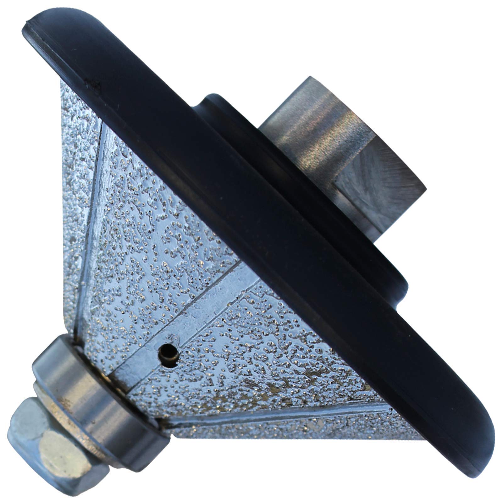 STADEA 30mm Diamond Profile Wheel 45 Degree Bevel Edge for Grinder Polisher - Tile Granite Marble Concrete Shaping & Profiling - Perfect for Countertop Edging, Backsplash Installation & DIY Home Renovation
