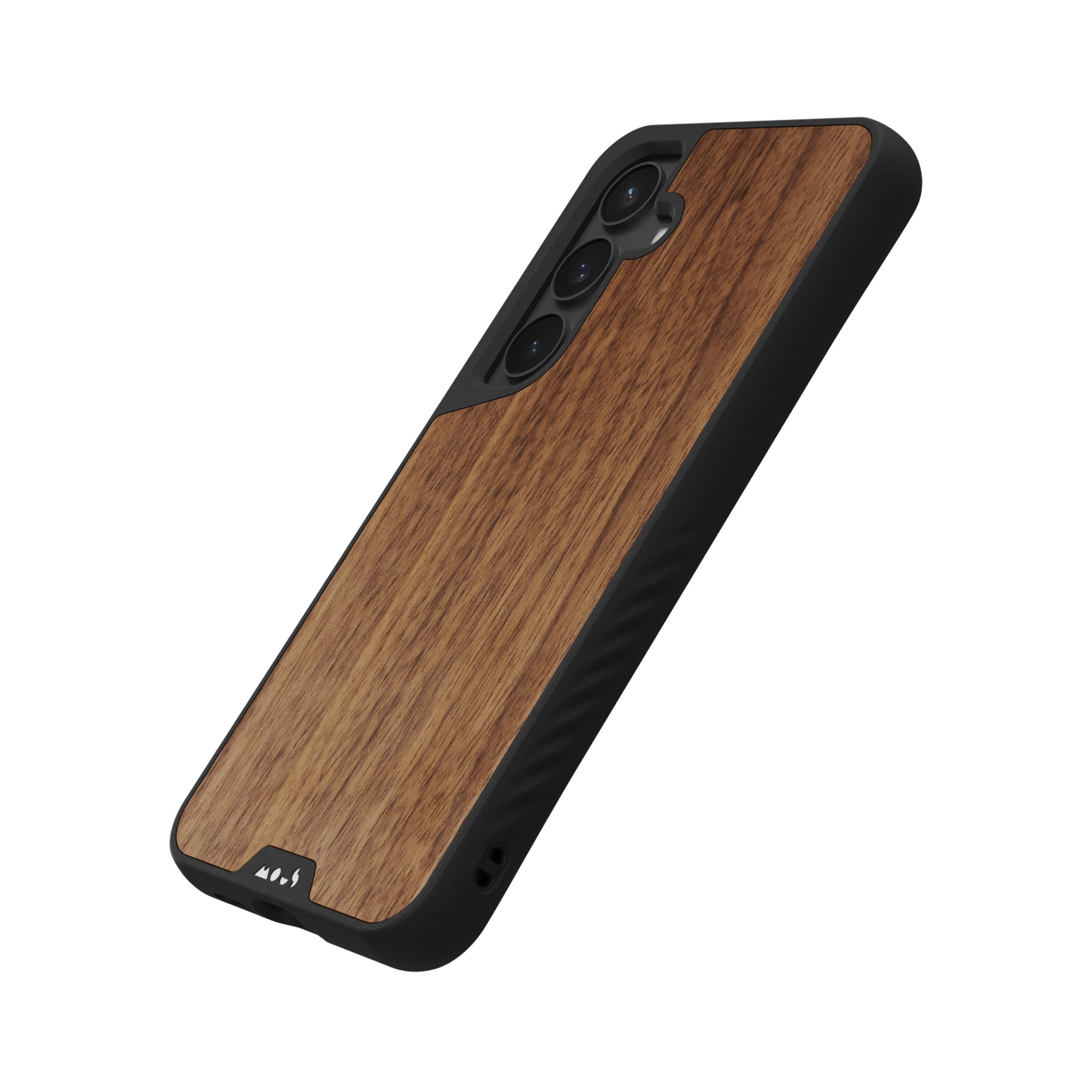 MagSafe® Compatible Walnut Phone Case for iPhone 14/13/12 Pro Max - Premium Wooden Protective Cover with Strong Magnetic Grip - Perfect for Home, Office & Travel Use