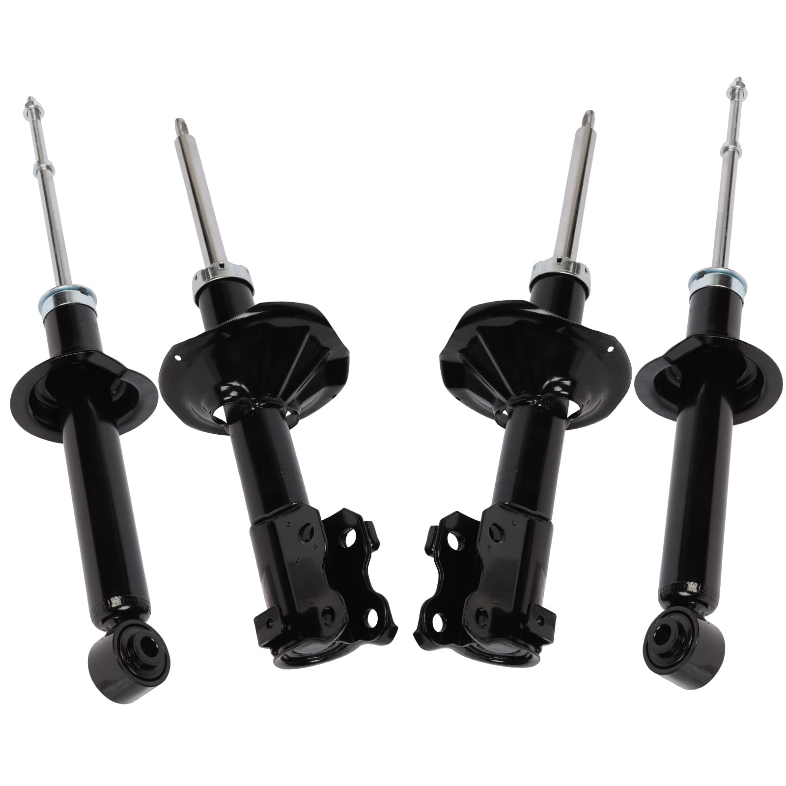 ROADFAR 4-Piece Front & Rear Shock Absorber Set - Compatible with 1995-1999 Nissan 200SX & Sentra - Heavy Duty Suspension Struts for Smooth Ride & Enhanced Vehicle Control - Perfect for City Commuting & Road Trips