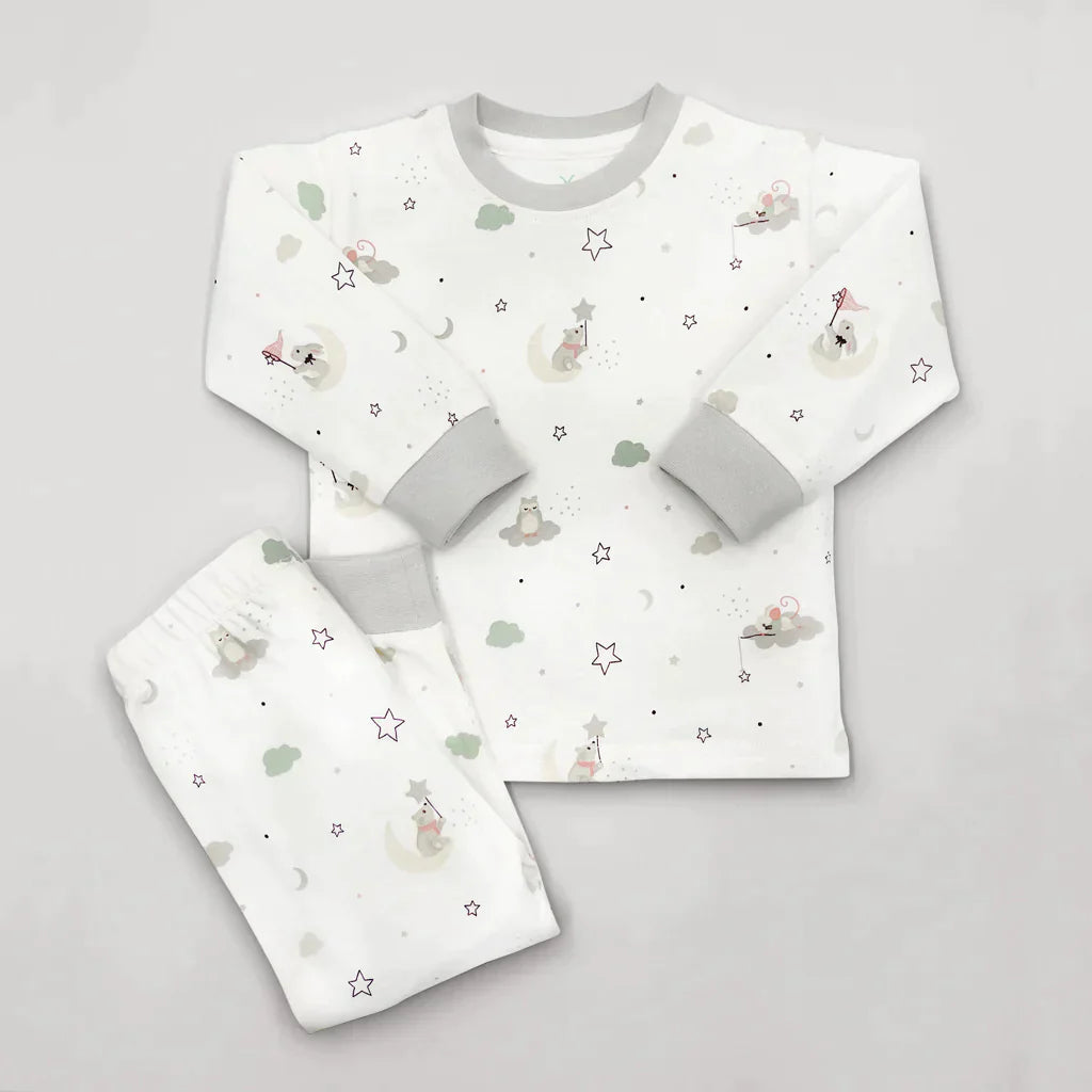 Bedtime Bear & Bouquet Baby Sleep Set - Soft Plush Toy & Blanket Gift for Newborns, Infants - Perfect for Nursery Decor, Baby Showers & Bedtime Comfort (SKU: LBG1035)
