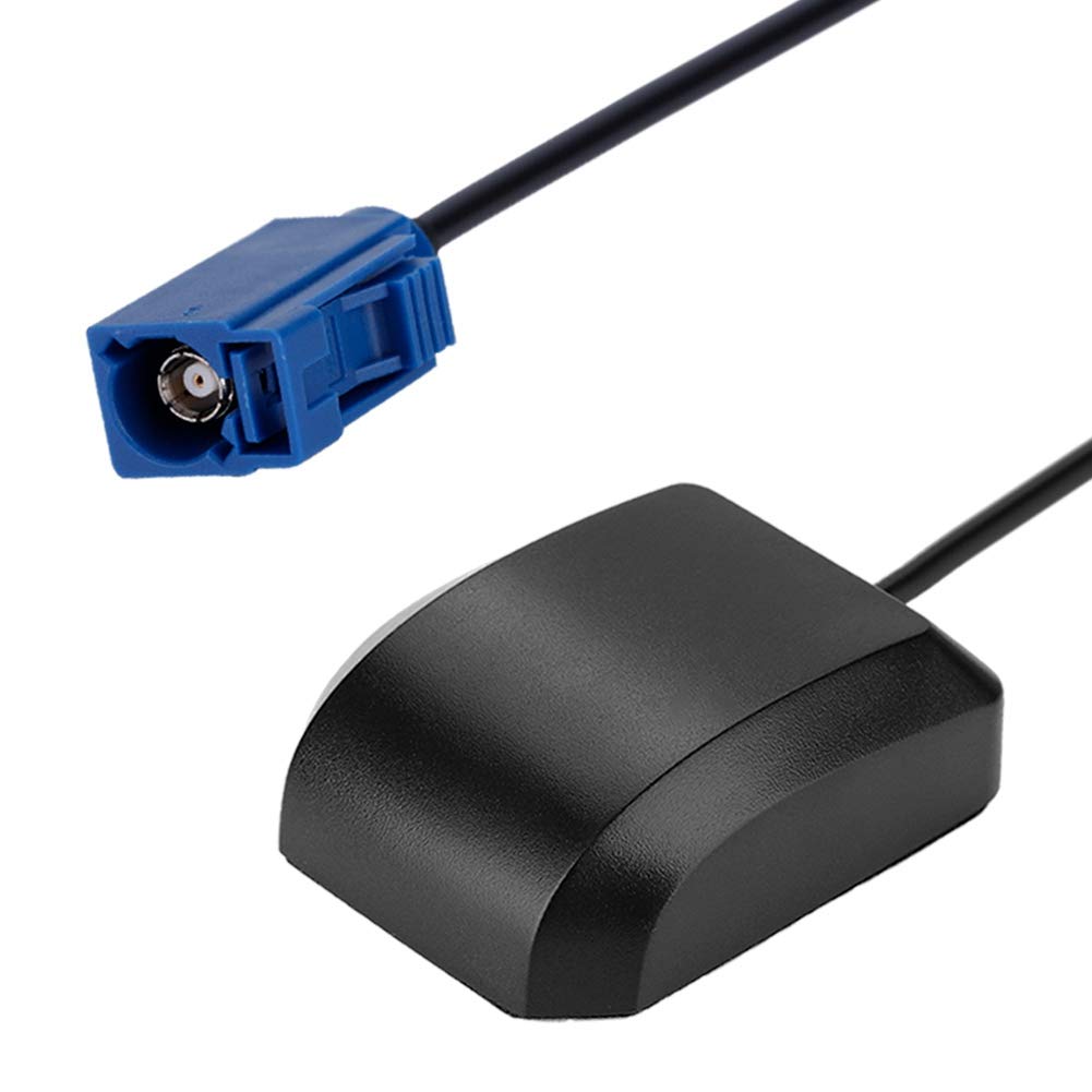 ASHATA Car GPS Antenna with 1.5m RG174 Cable - 1575.42MHz Magnetic Base Antenna for GPS Navigation, Receivers, DVR & Modules | Enhanced Signal for Road Trips & Fleet Tracking