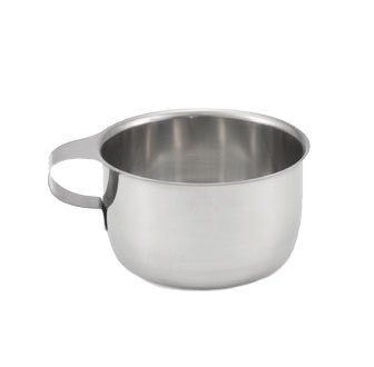 Vollrath 9 oz Stainless Steel Drinking Cup with Handle - Durable Soup & Beverage Cup for Restaurants, Cafes, and Home Use - Imported (Model 47555)
