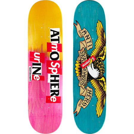 Supreme Anti Hero Skateboard Deck - Pink | Professional Skateboard for Street & Park Riding | Perfect for Skaters & Collectors