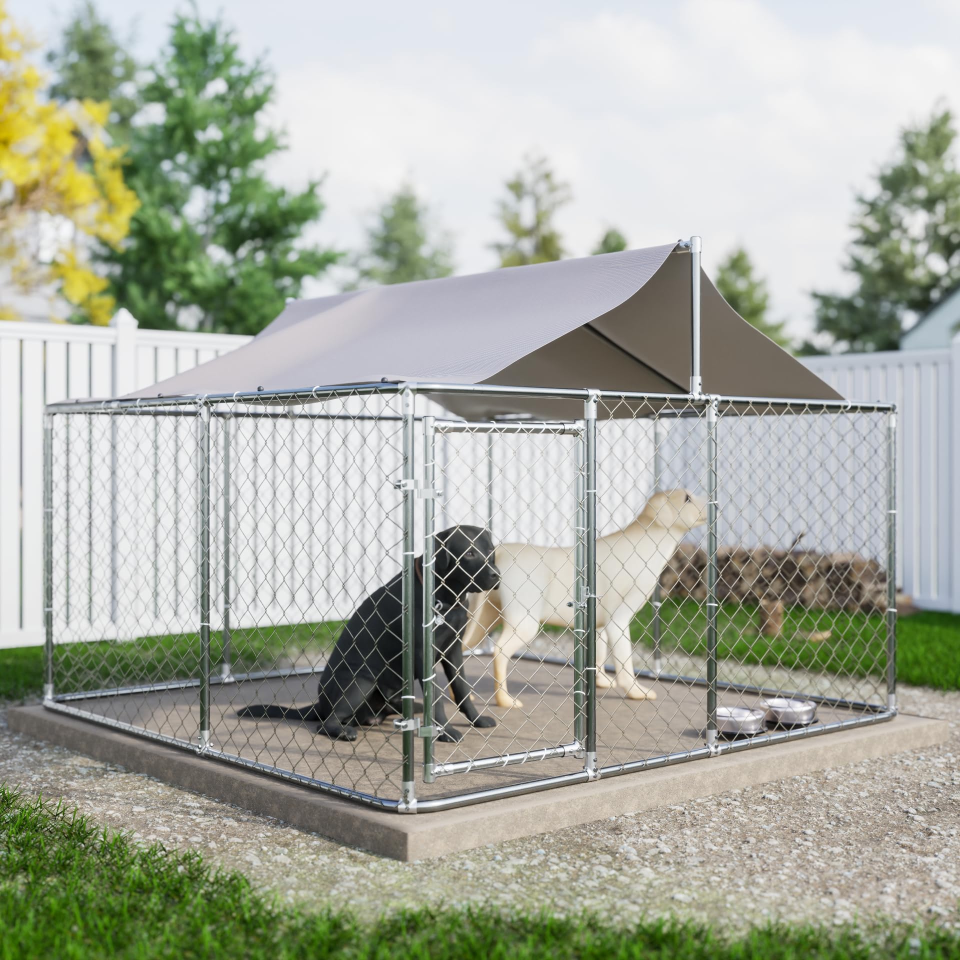 KELRIA Heavy Duty Large Outdoor Dog Kennel - 90