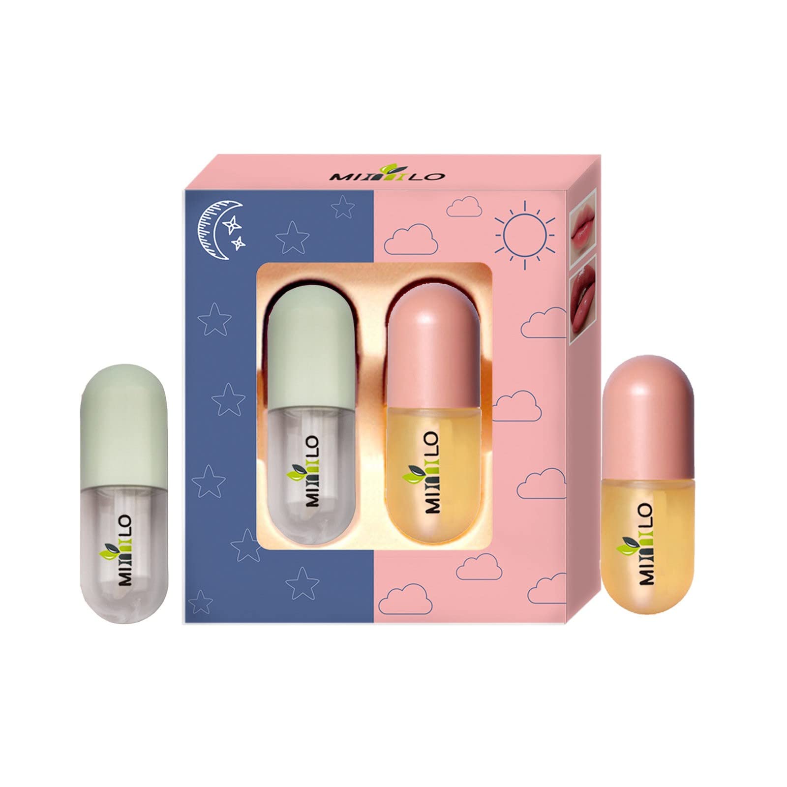 **Profusion Cosmetics Lip Plumper Set – Natural Lip Enhancer & Hydrating Lip Care Serum for Fuller Lips, Reduces Fine Lines, 11ml – Perfect for Daily Use & Nighttime Lip Treatment**