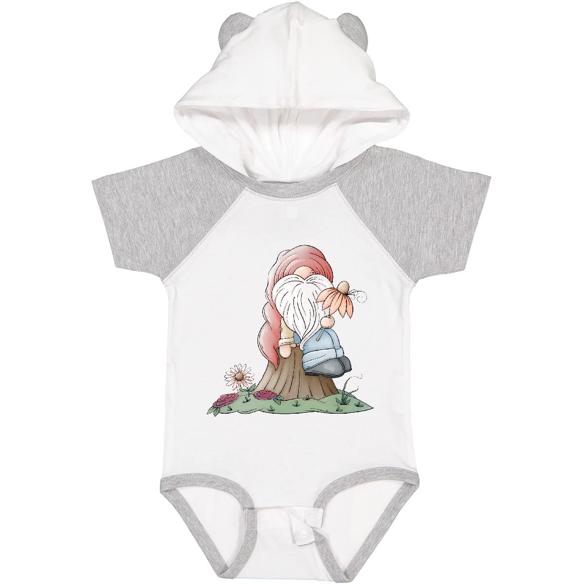 Inktastic Spring Gnome Baby Bodysuit - Cute Easter Outfit for Newborns & Infants - Perfect for Easter Photos, Family Gatherings & Holiday Celebrations