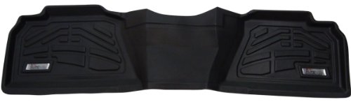 Wade 72-112038 Sure-Fit Black 2nd Row Floor Mat for Ford Super Duty Crew Cab - Heavy Duty All-Weather Protection for Trucks, SUVs & Off-Road Vehicles