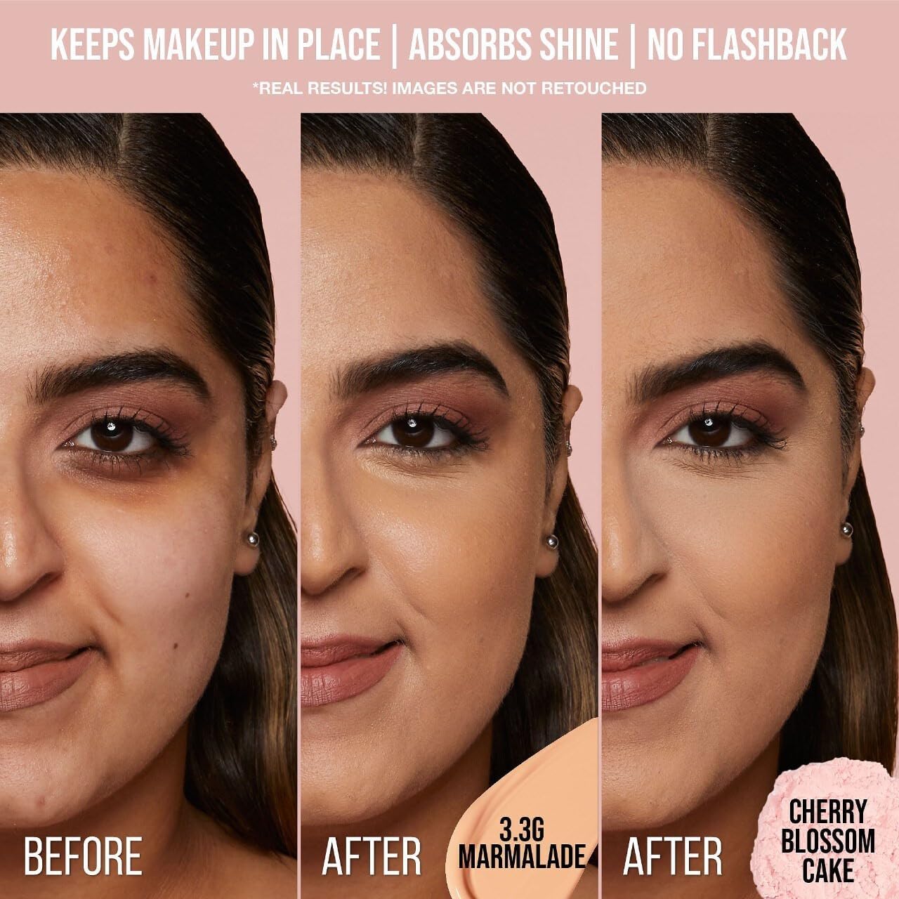 HUDA BEAUTY Easy Bake Loose Baking & Setting Powder - Cherry Blossom Scented, Oil Control & Pore Minimizing | Perfect for Makeup Setting & Under-Eye Baking | Vegan & Cruelty-Free