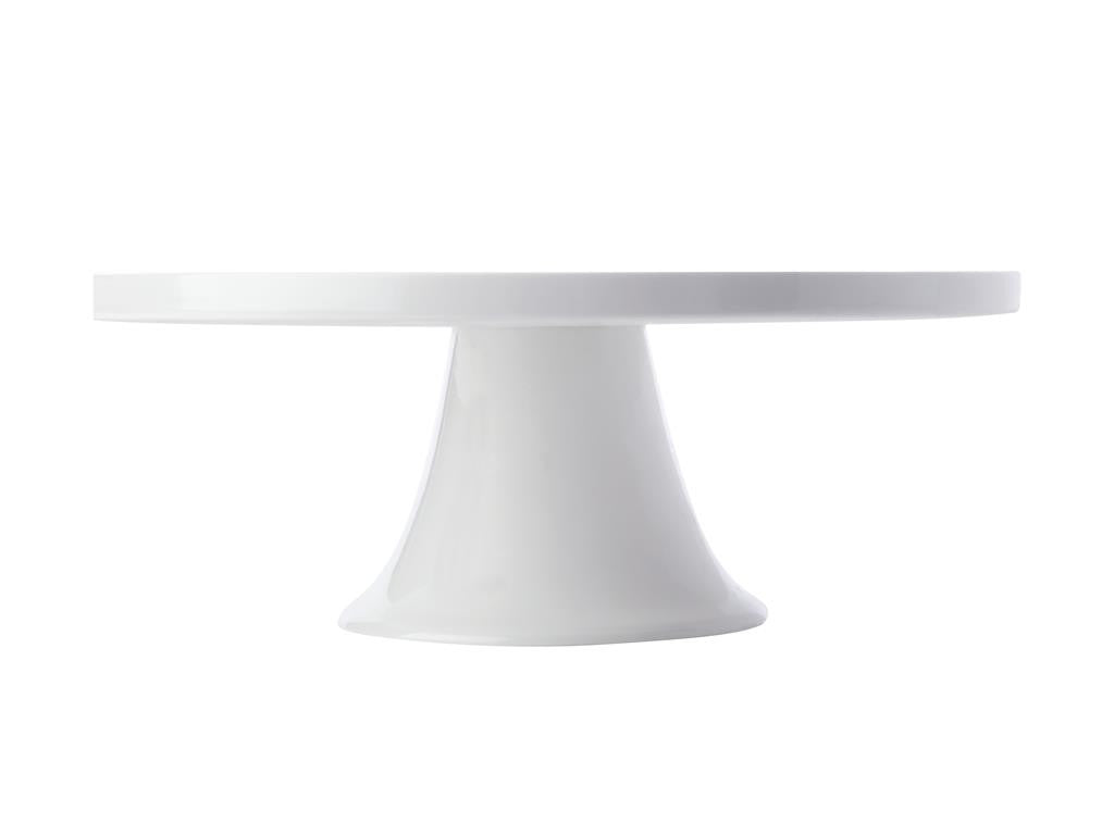 Maxwell & Williams White Basics Footed Cake Stand 30cm - Elegant Dessert Display for Weddings, Parties & Home Decor - Gift Boxed