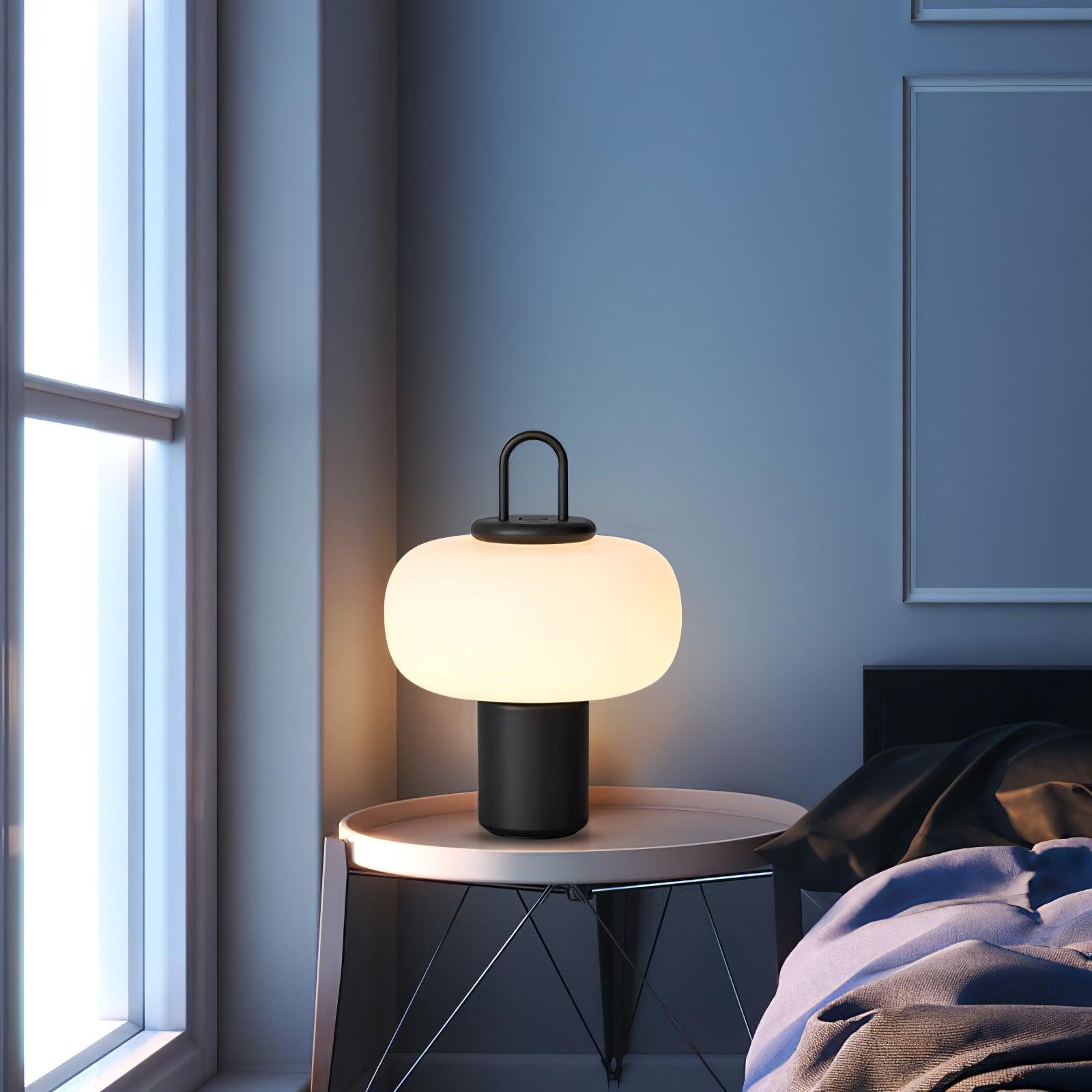 Modern Nox Table Lamp - Adjustable LED Desk Light with USB Port for Home Office, Bedroom & Study - Perfect for Reading, Working & Nightstand Use