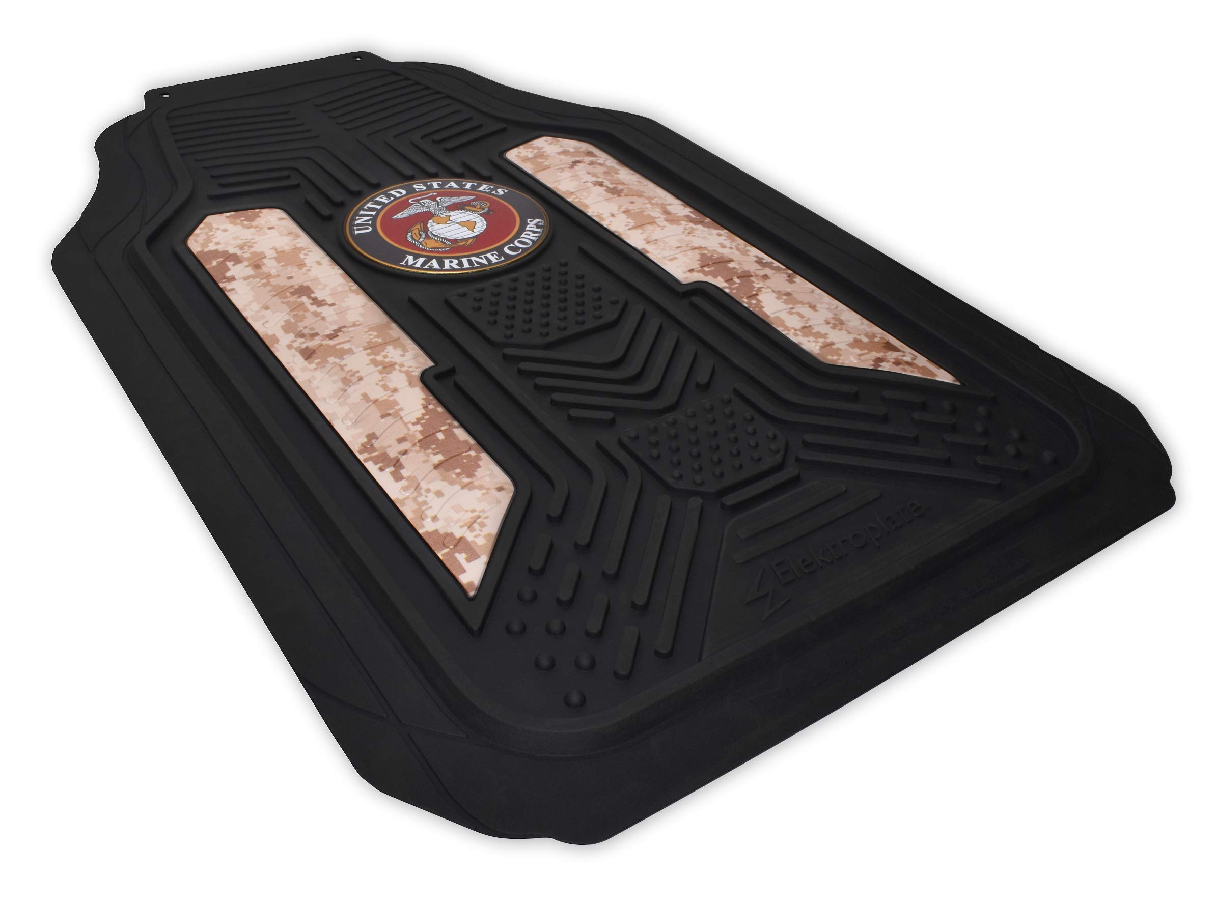 Premium US Marines Desert Camo Car Floor Mats - Heavy Duty All-Weather Protection for Trucks & SUVs (2-Pack) | Perfect for Off-Roading, Military Enthusiasts & Outdoor Adventures
