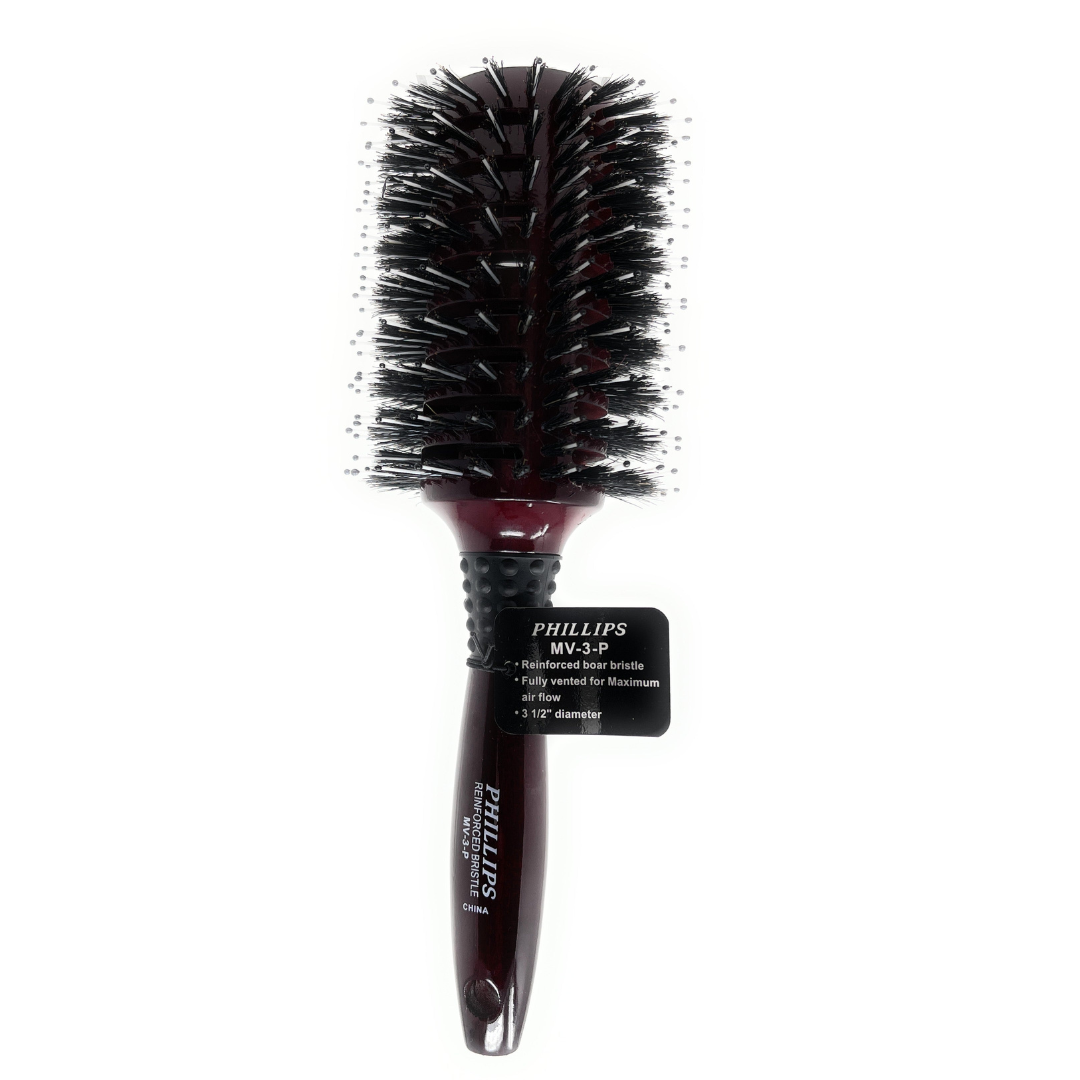 Philips Brush MV 3 P Vent Barrel Hair Brush for Smoothing & Detangling - Perfect for Salon Styling & Home Hair Care