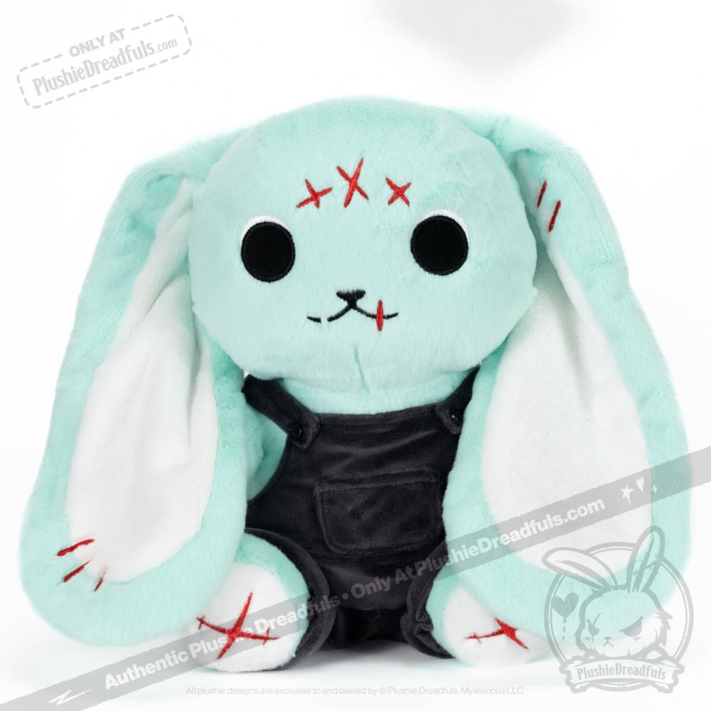 Plushie Dreadfuls Dermatillomania Rabbit Stuffed Animal - Soft Anxiety Relief Toy for Skin Picking Disorder, Cute Emotional Support Plush for Adults & Kids