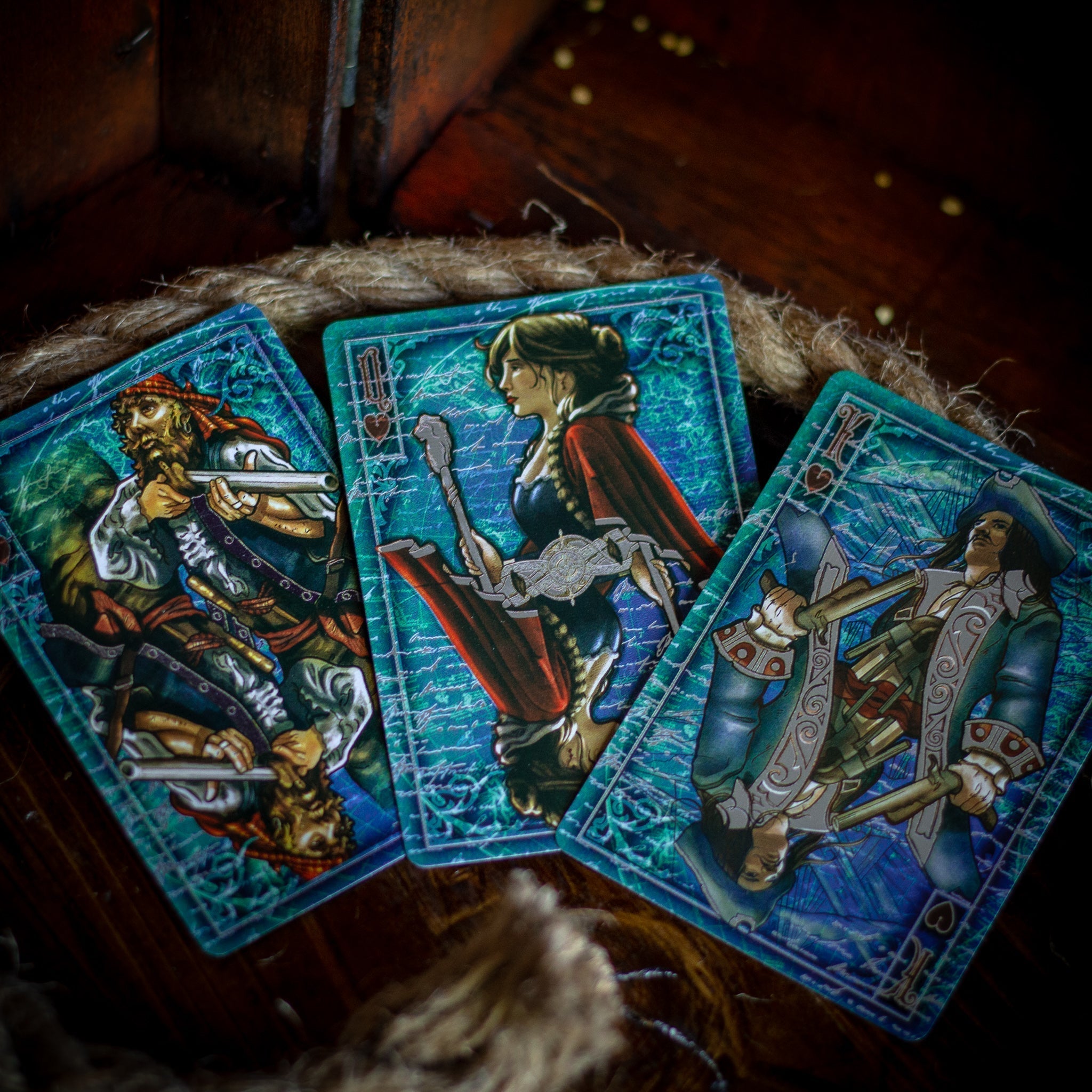 Premium Kraken Themed Playing Cards - Waterproof & Durable for Poker, Magic Tricks, and Card Games - Perfect for Game Nights, Travel, and Collectors