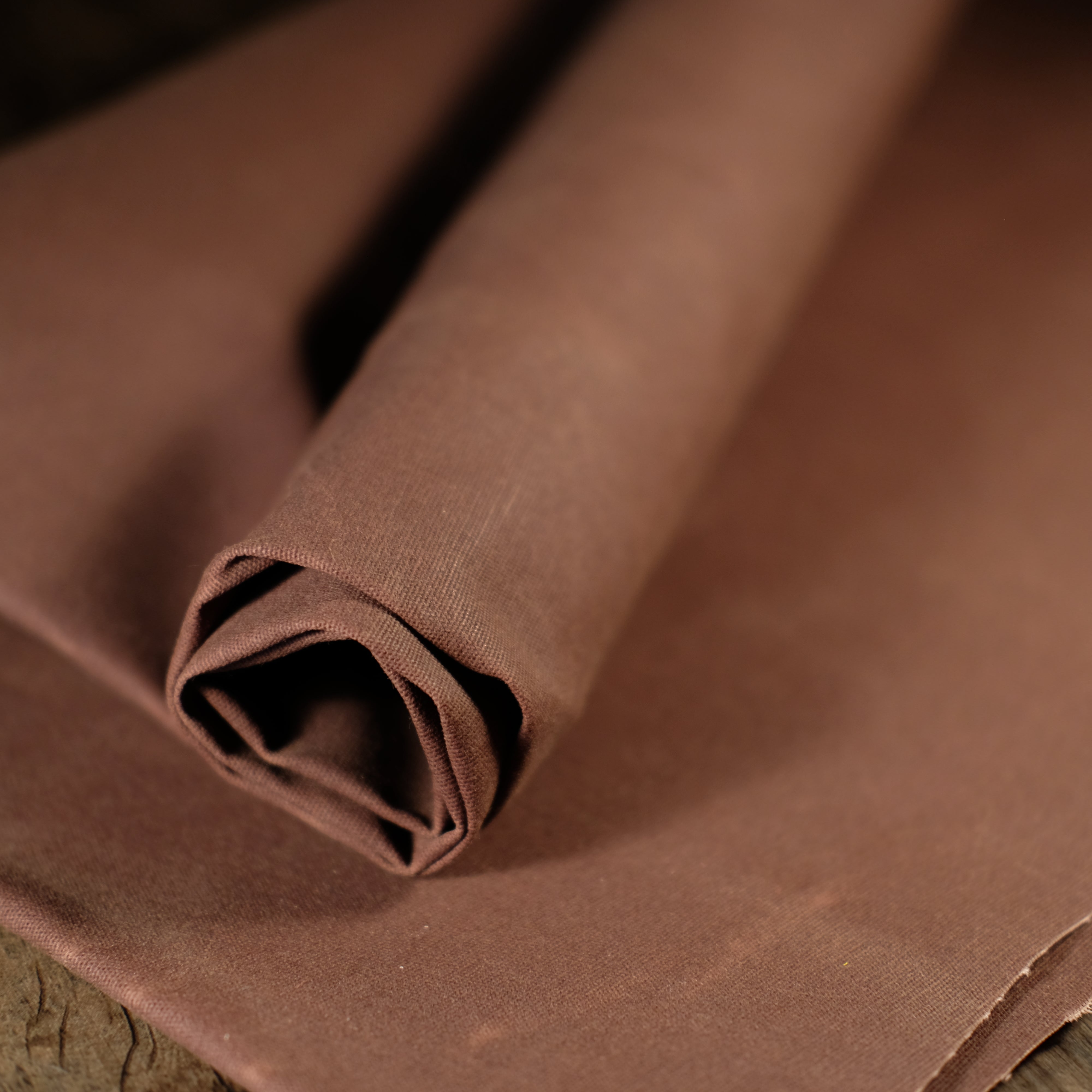 Premium Waxed Canvas Fabric - 10oz Mocha Brown for Durable Bags, Jackets & Outdoor Gear - Perfect for DIY Projects, Camping & Hiking Accessories