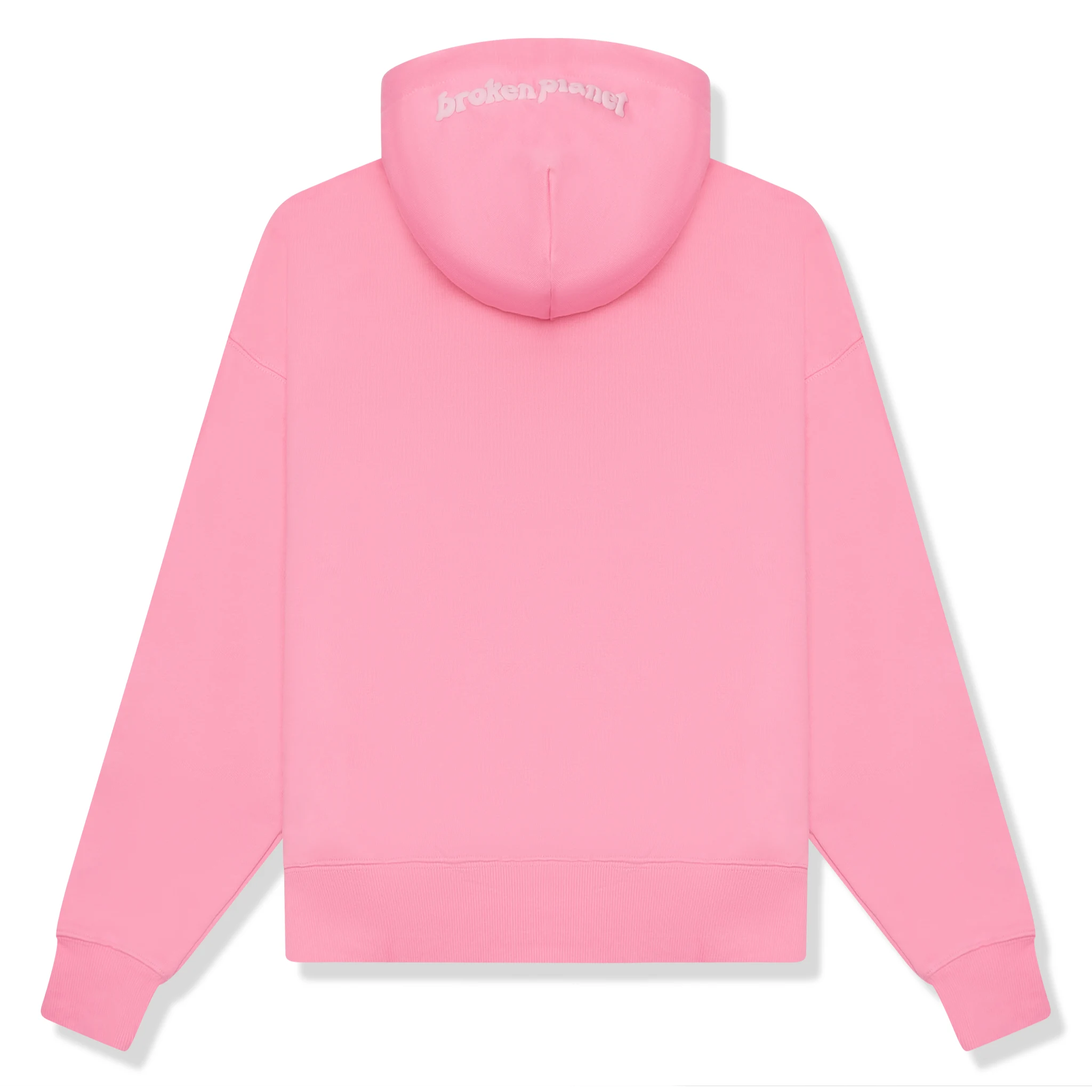 Broken Planet Candy Pink Zip Up Hoodie for Women - Stylish Soft Fleece Pullover with Front Pockets | Perfect for Casual Wear, Gym, and Outdoor Activities