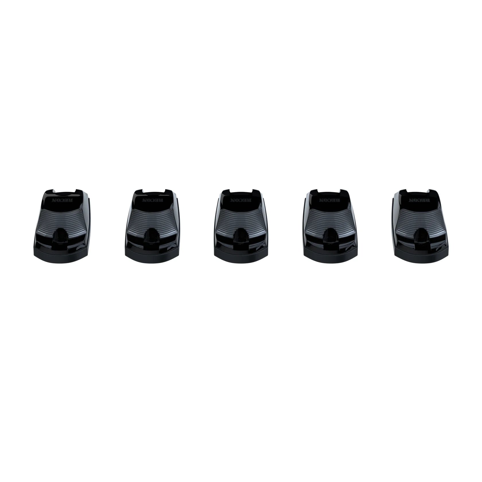 Ford Super Duty 2017-2022 5-Piece Cab Light Kit - Smoked Lens LED Strobe Lights with White & Amber (OEM Replacement) - Perfect for Off-Roading & Emergency Vehicles