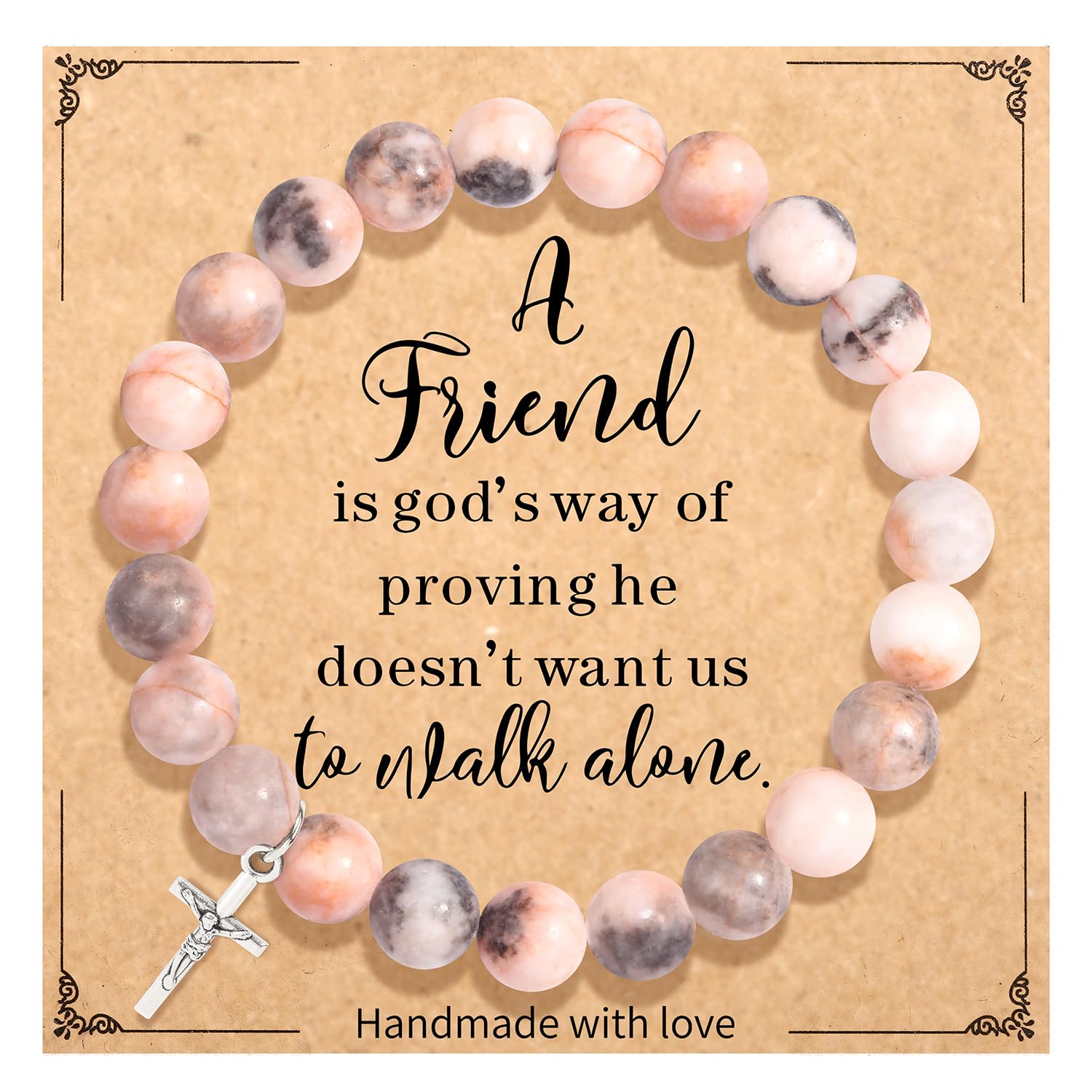 Christian Easter Gifts for Women - Religious Cross Bracelet for Mom, Daughter, Sister, Grandma | Inspirational Jesus Jewelry for Birthday & Faith-Based Occasions | Perfect for Church, Bible Study & Easter Celebrations