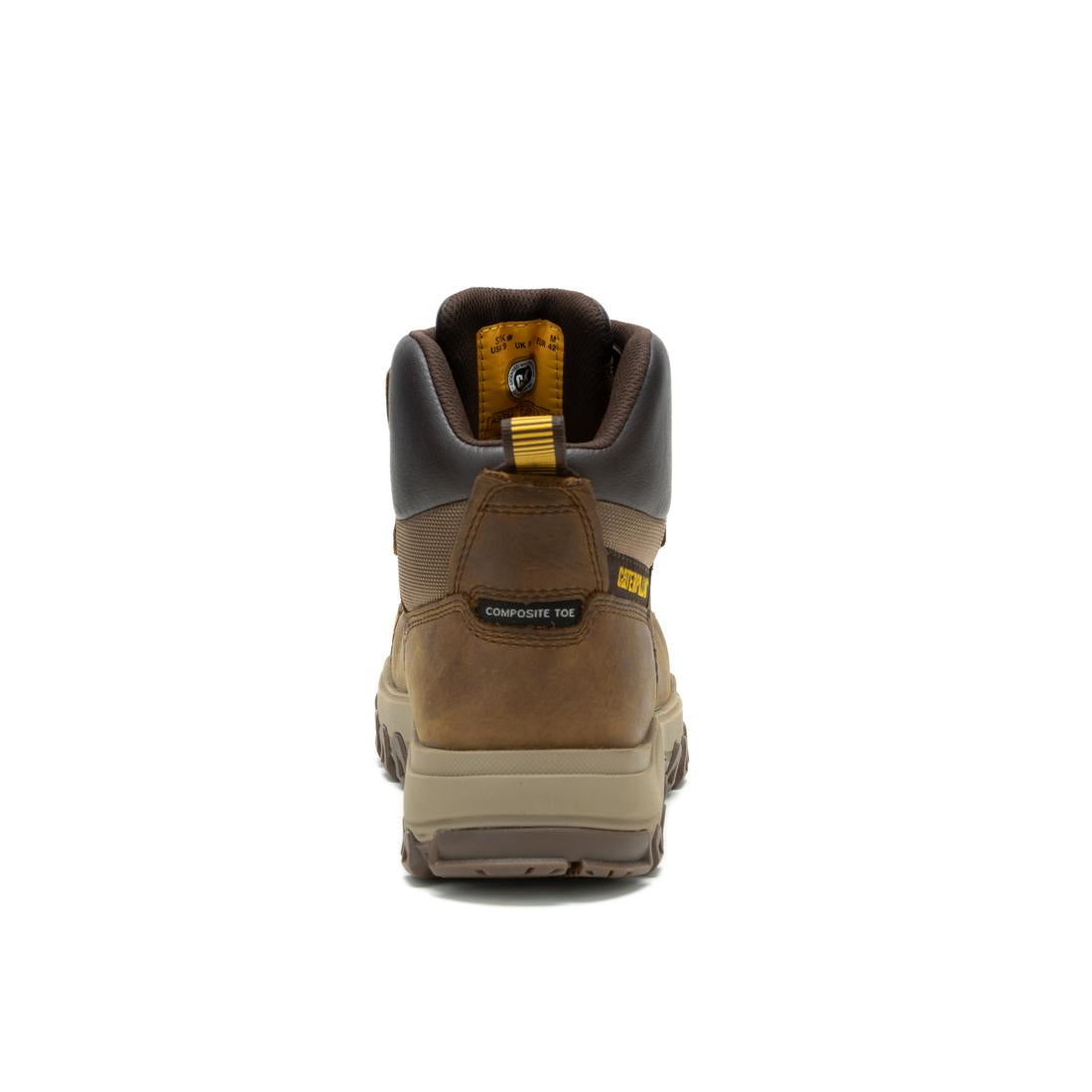Threshold Rebound Waterproof Composite Toe Work Boots - Lightweight Safety Shoes for Construction, Warehouse & Outdoor Use