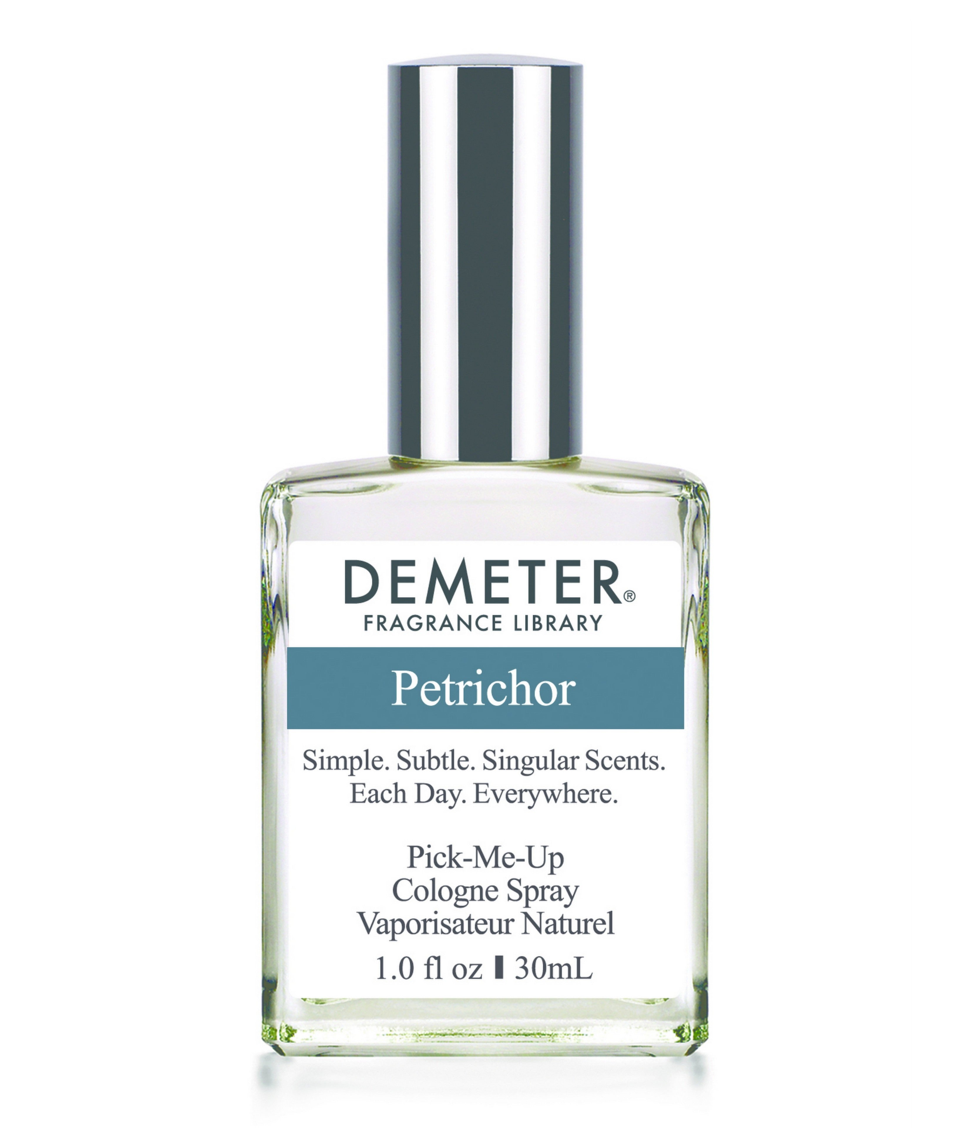 Demeter Fragrance Library Petrichor 30ml Cologne Spray - Fresh Rain Scent Perfume for Men & Women | Perfect for Daily Wear, Outdoor Adventures & Relaxation