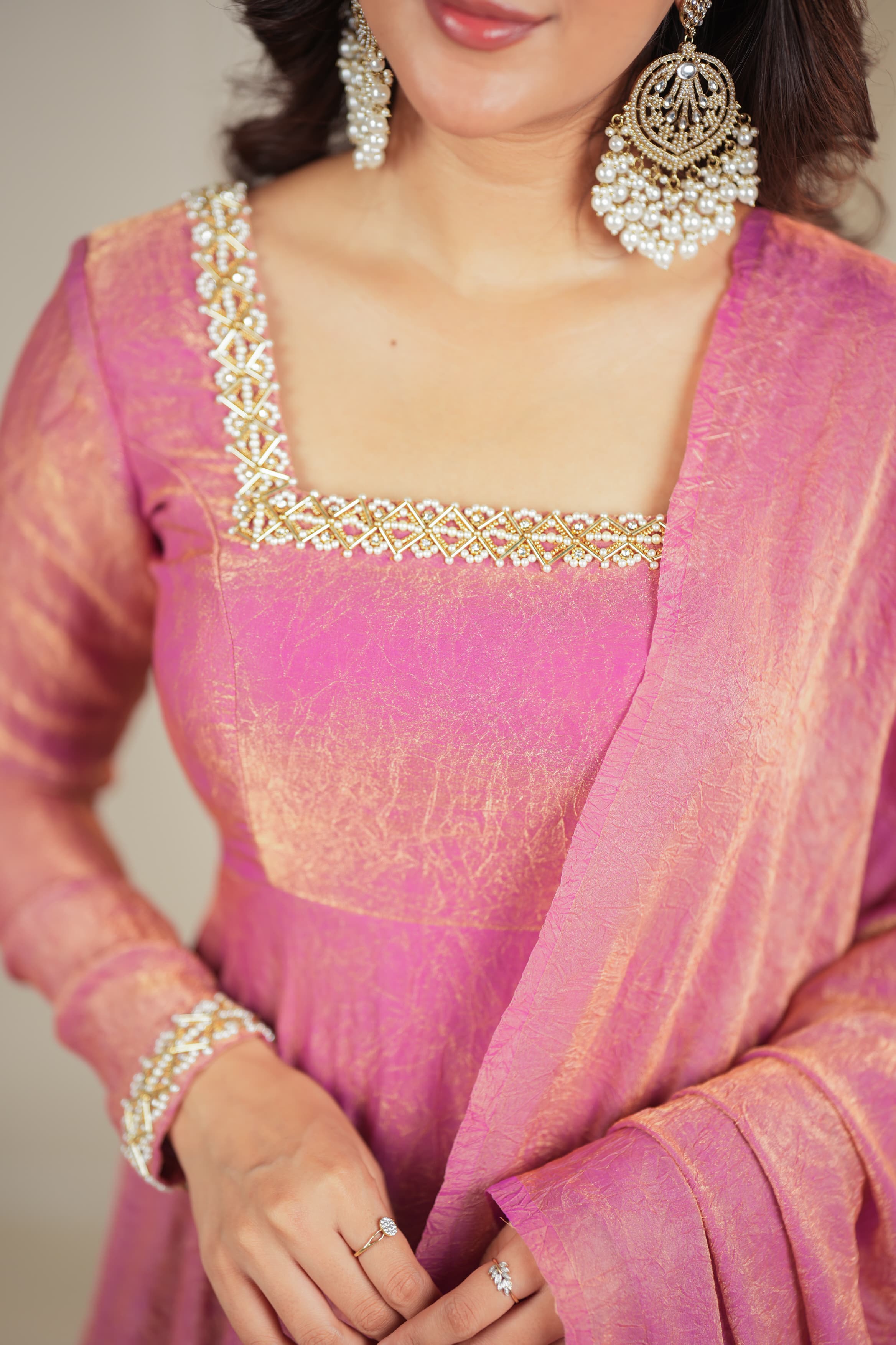 Srushti Designer Drape Wear - Elegant Indian Kurti for Women | Perfect for Festivals, Weddings & Special Occasions | DD615