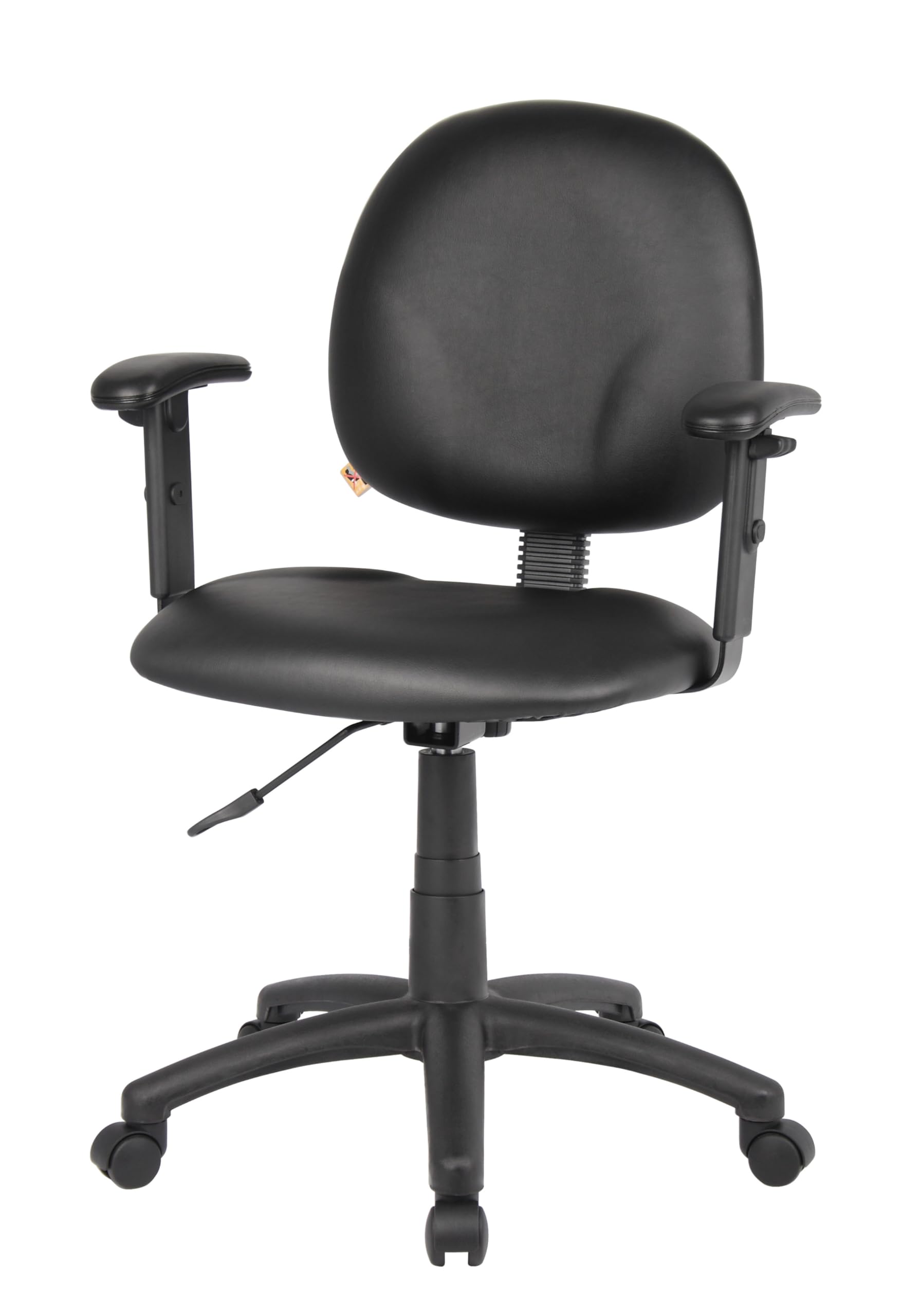 Premium Black Diamond Task Chair with Adjustable Arms - Ergonomic Office Chair for Home & Business Workspaces - Comfortable Computer Desk Chair for Long Hours of Work or Gaming