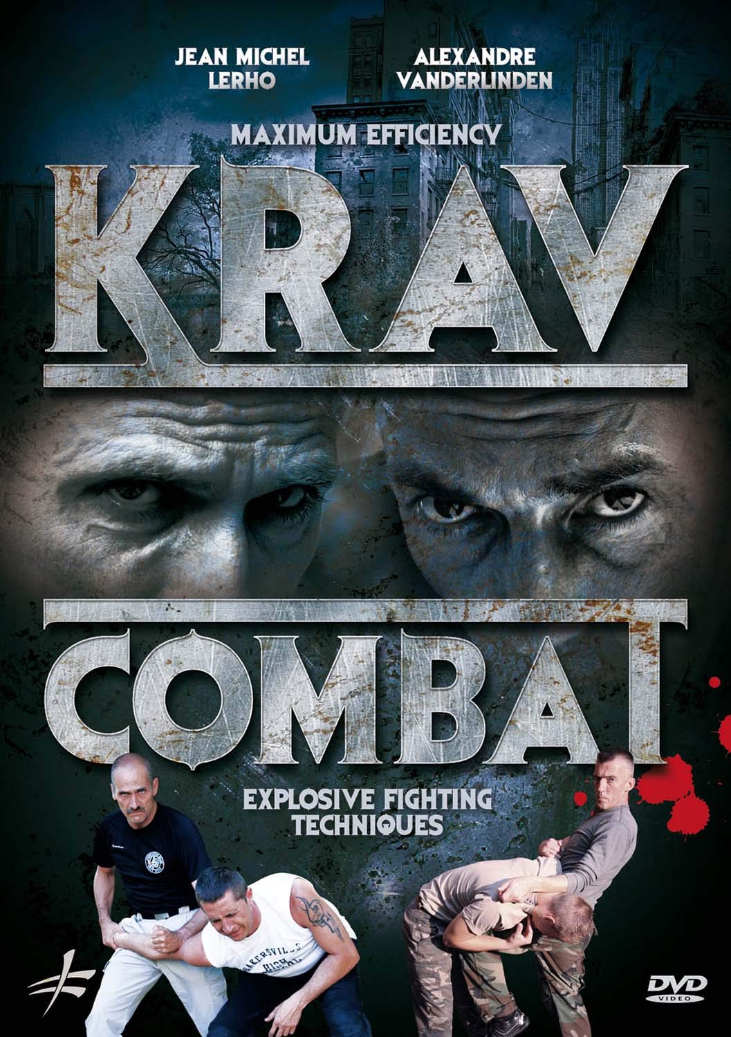 Krav Combat by Jean-Michel Lerho & Alexandre Vanderlinden - Self-Defense Training Guide for Home, Gym & Street Safety
