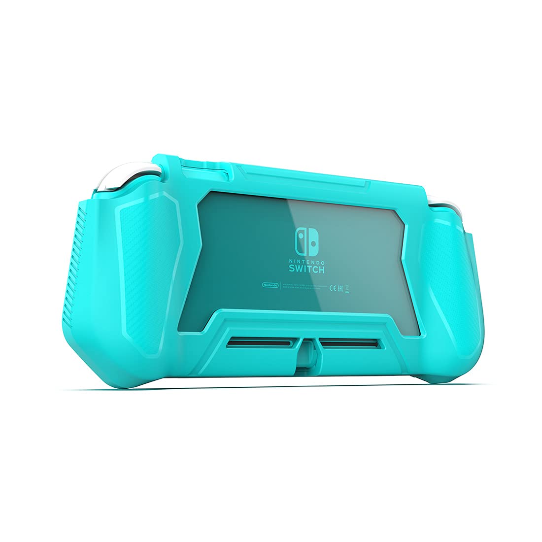 Durable Nintendo Switch Lite Protective Case with Detachable Screen Protector & Ergonomic Hand Grip - Compatible with 2019 Switch Lite (Blue) | Perfect for Gaming On-The-Go & Travel Protection