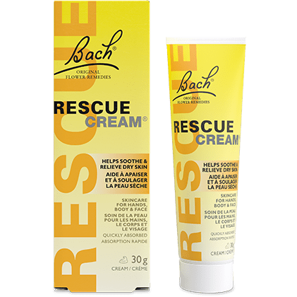 Bach Rescue Remedy Cream 30g Tube - Natural Stress Relief for Calming & Relaxation - Perfect for Travel, Work, and Daily Anxiety Management