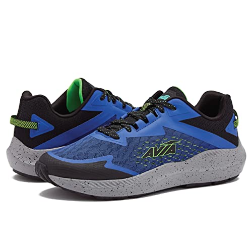 Medium Blue/Black/Light Green