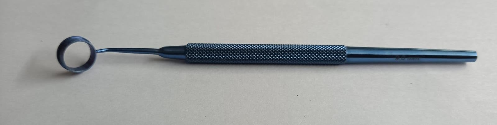 8.00mm LASIK Trephine - One-Piece Titanium Corneal Transplant Instrument for Precise Eye Surgery | Ideal for Ophthalmologists & Refractive Surgeons